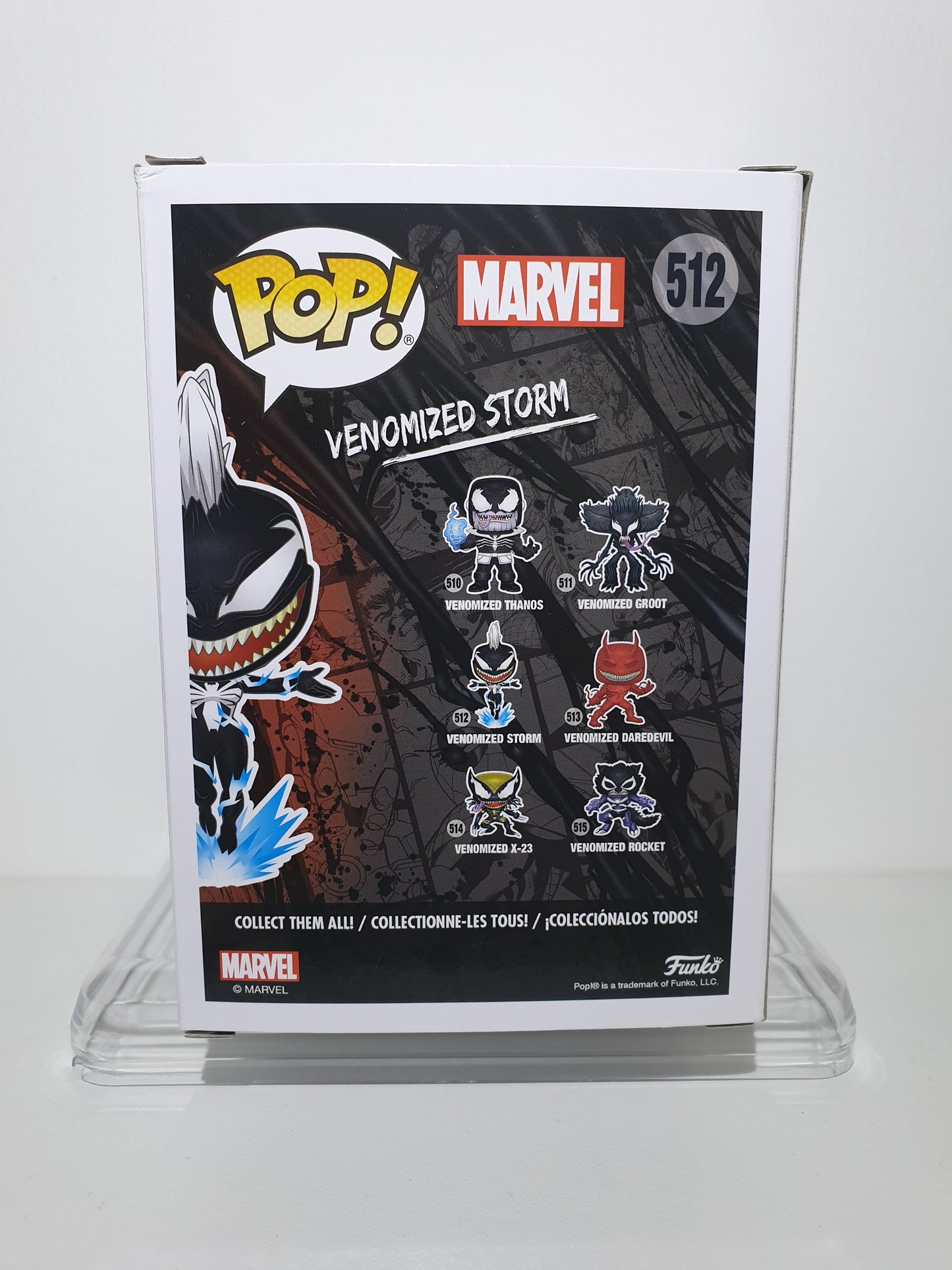 FUNKO POP 512 - MARVEL VENOM - VENOMIZED STORM - OCCASION