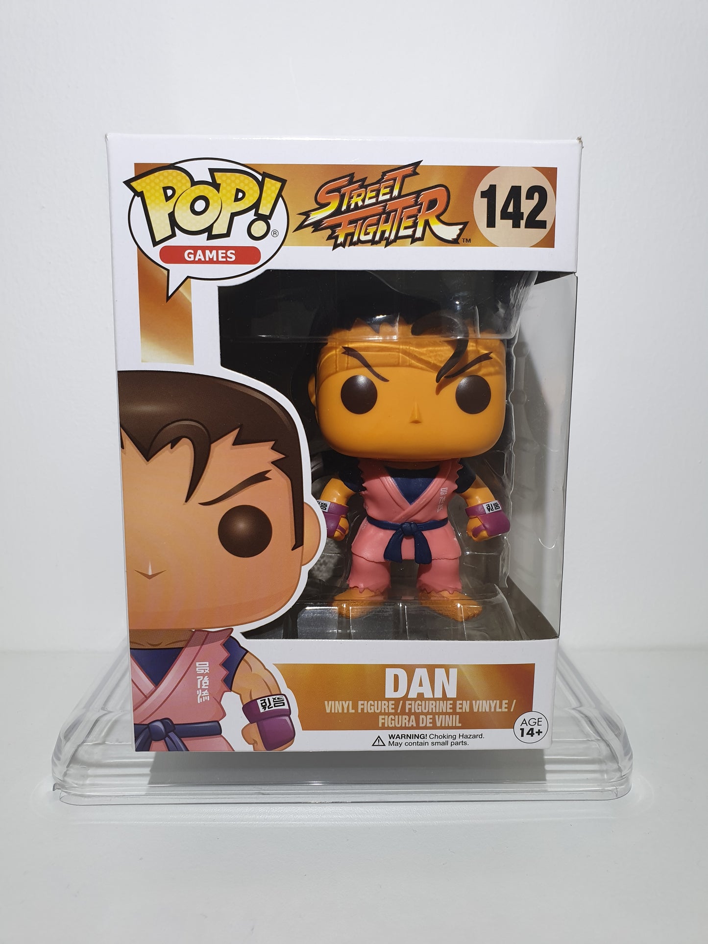 FUNKO POP 142 - STREET FIGHTER - DAN - OCCASION