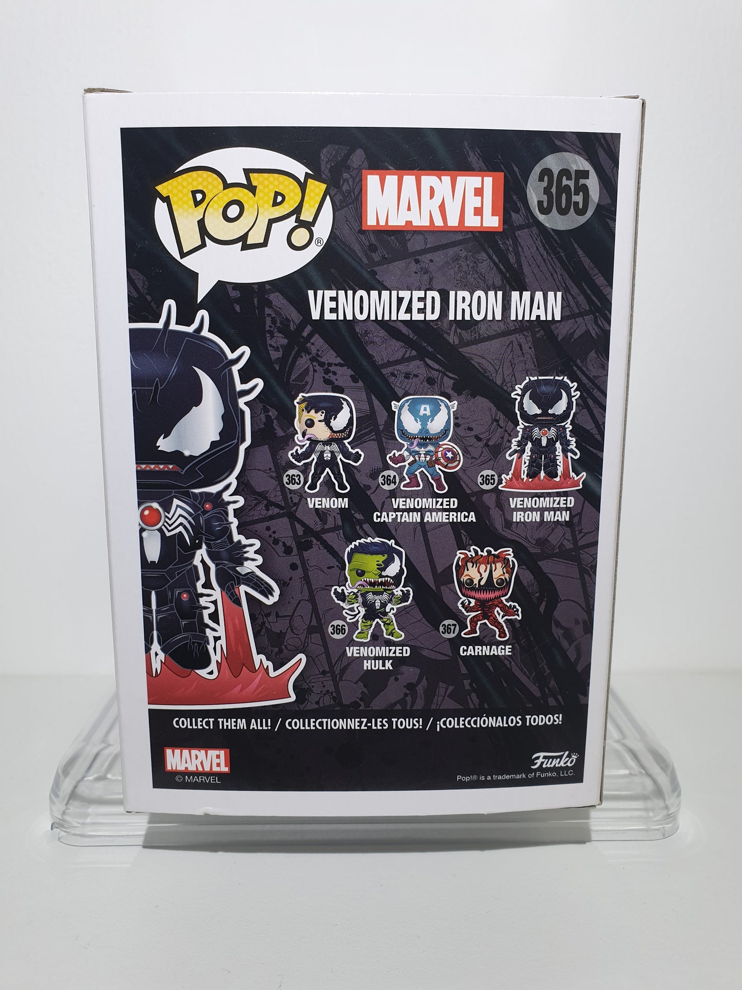 FUNKO POP 365 - MARVEL VENOM - VENOMIZED IRON MAN - OCCASION
