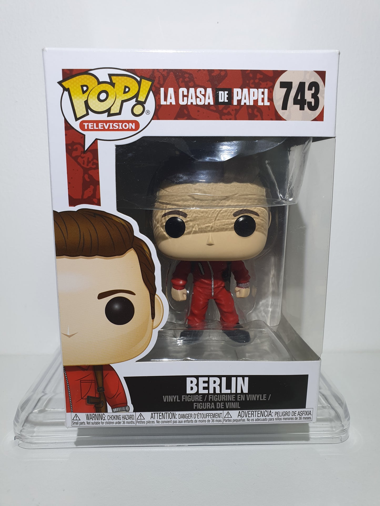 FUNKO POP 743 - LA CASA DE PAPEL - BERLIN - OCCASION