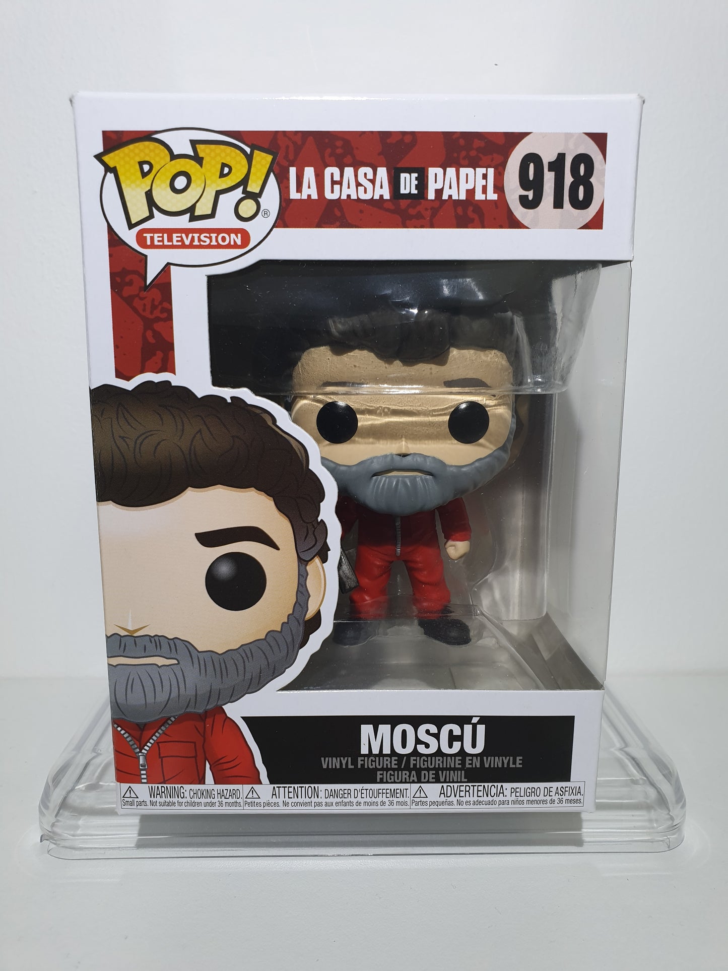 FUNKO POP 918 - LA CASA DE PAPEL - MOSCU - OCCASION