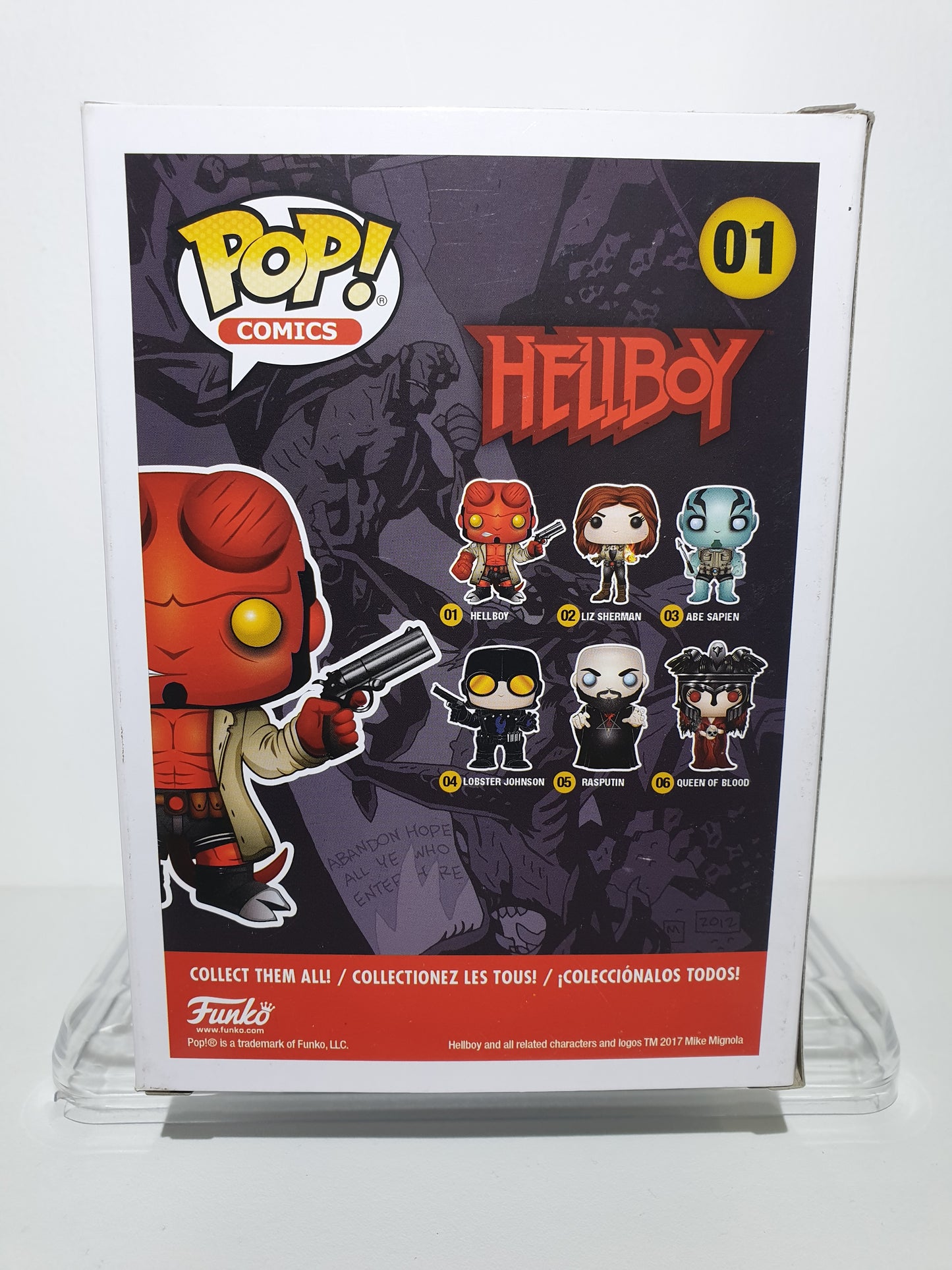 FUNKO POP 01 - HELLBOY - HELLBOY - OCCASION