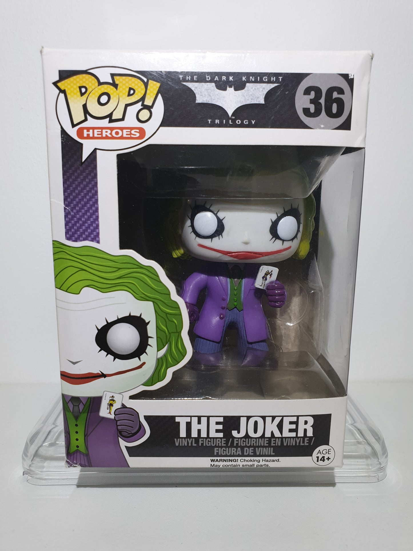 FUNKO POP 36 - THE DARK KNIGHT TRILOGY - THE JOKER - OCCASION
