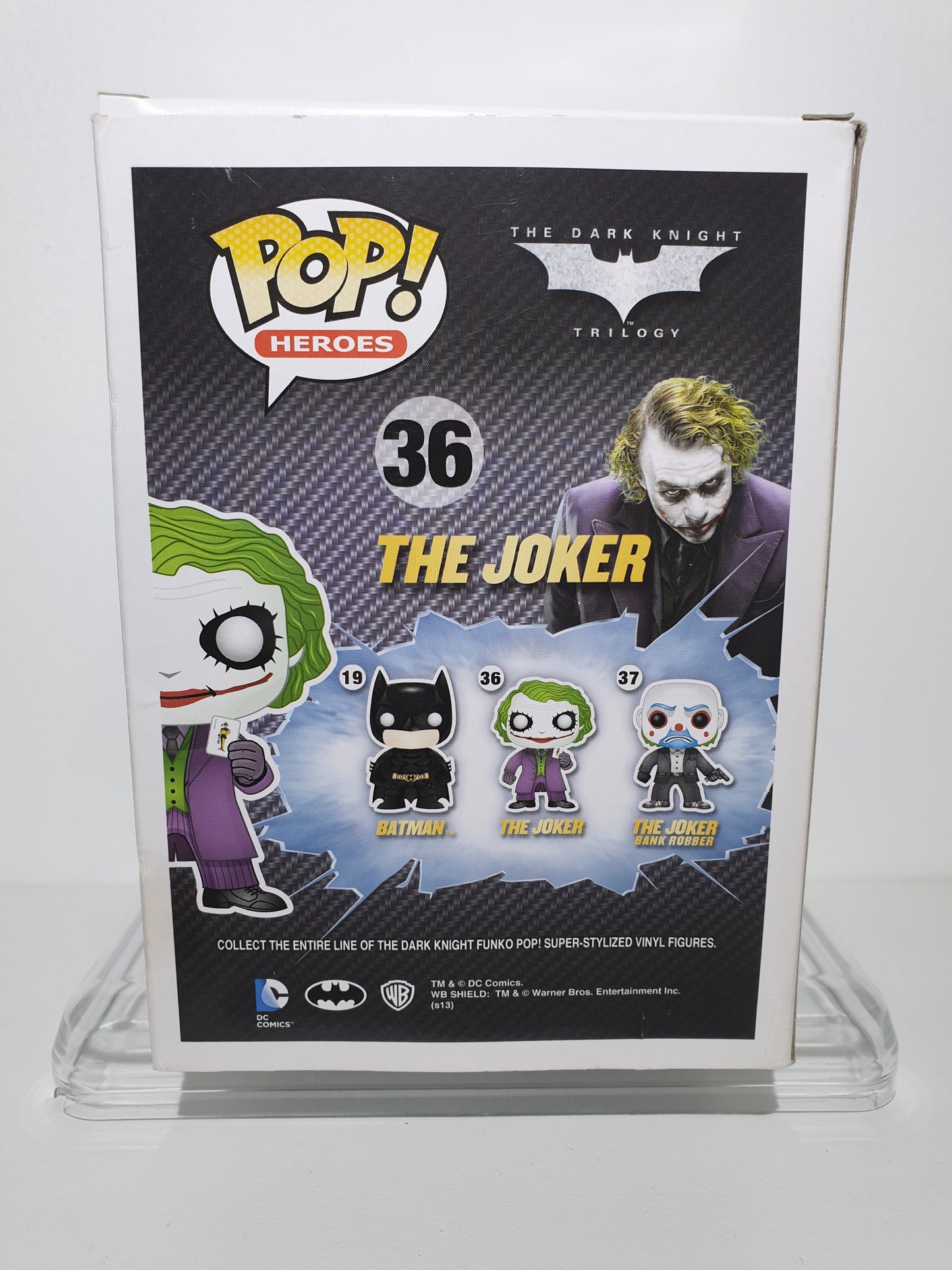 FUNKO POP 36 - THE DARK KNIGHT TRILOGY - THE JOKER - OCCASION