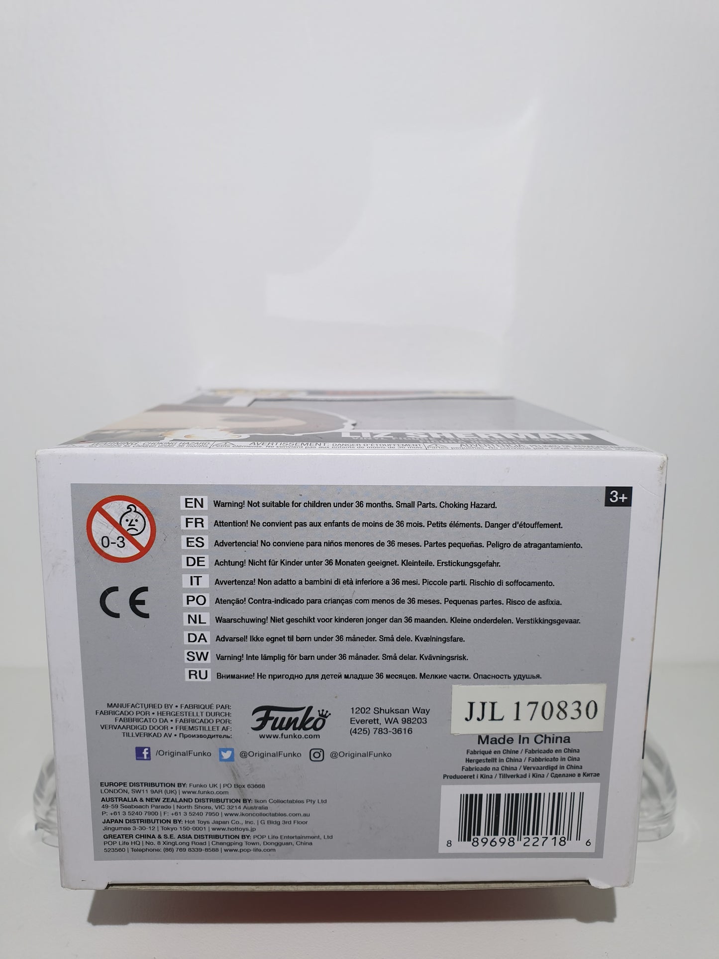 FUNKO POP 02 - HELLBOY - LIZ SHERMAN - OCCASION