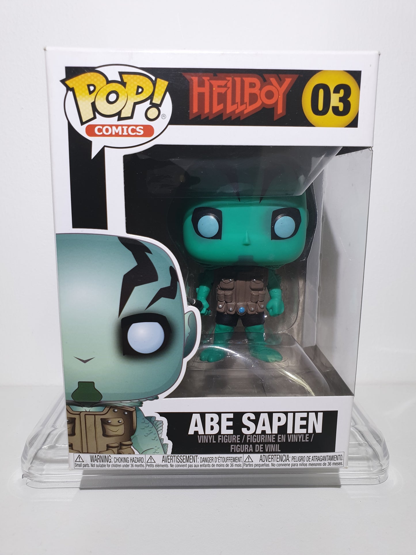 FUNKO POP 03 - HELLBOY - ABE SAPIEN - OCCASION