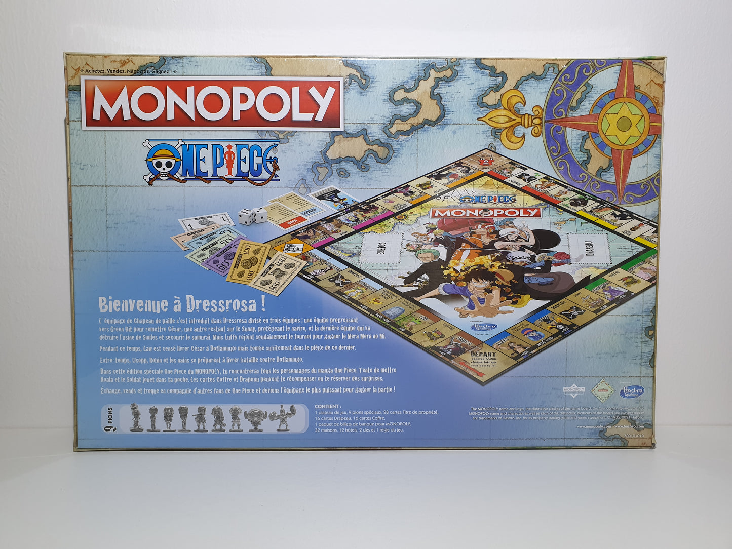 MONOPOLY ONE PIECE - NEUF SOUS BLISTER