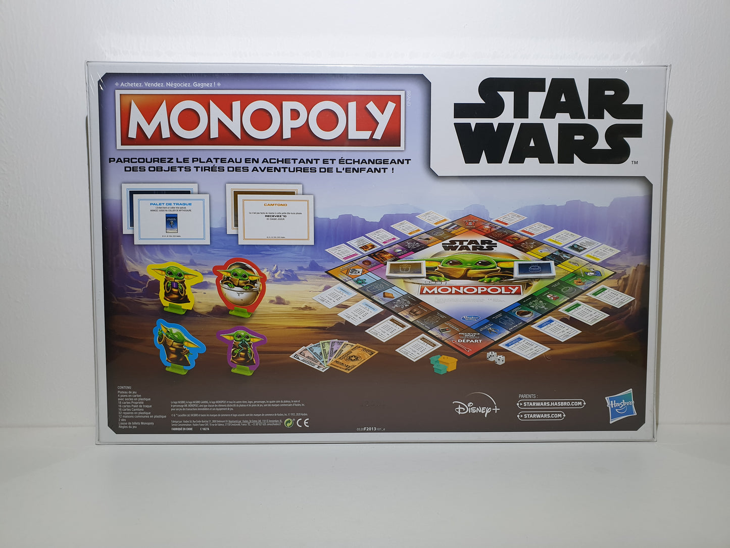MONOPOLY STAR WARS THE MANDALORIAN - NEUF SOUS BLISTER