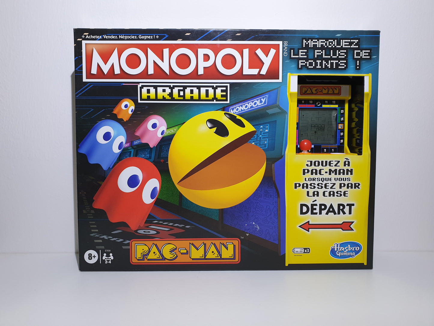 MONOPOLY ARCADE PAC-MAN - NEUF