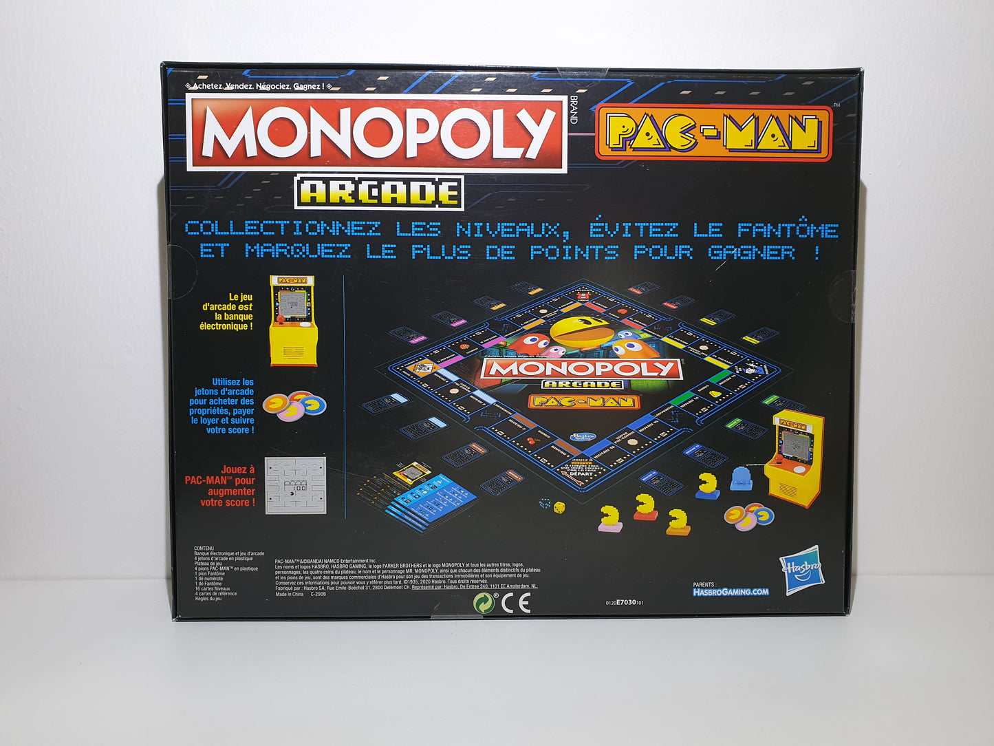 MONOPOLY ARCADE PAC-MAN - NEUF