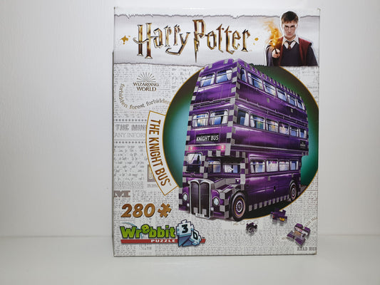 PUZZLE 3D 280 PIECES - HARRY POTTER - LE MAGICOBUS - NEUF