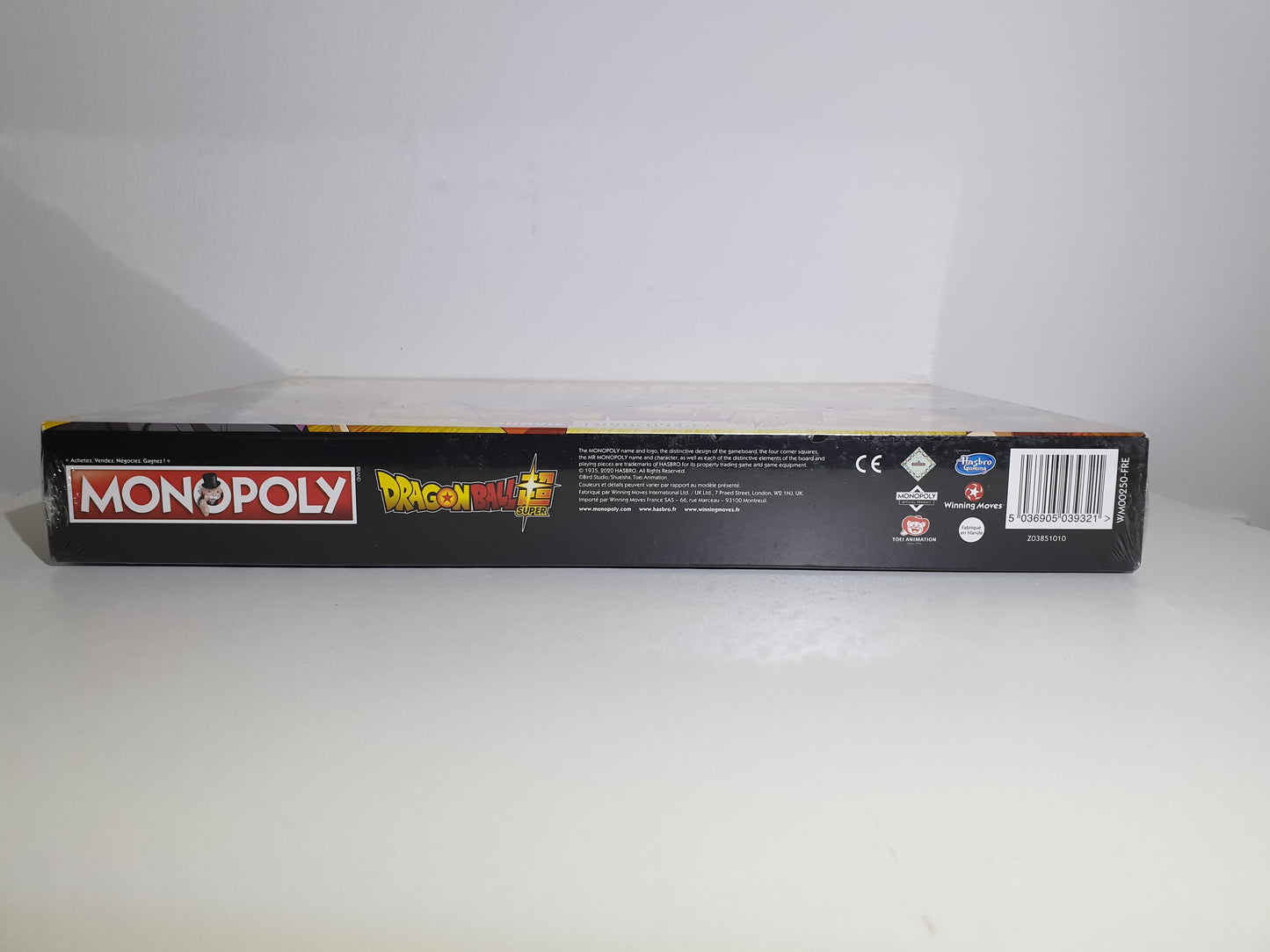 MONOPOLY DRAGON BALL SUPER SURVIE DE L'UNIVERS - NEUF SOUS BLISTER