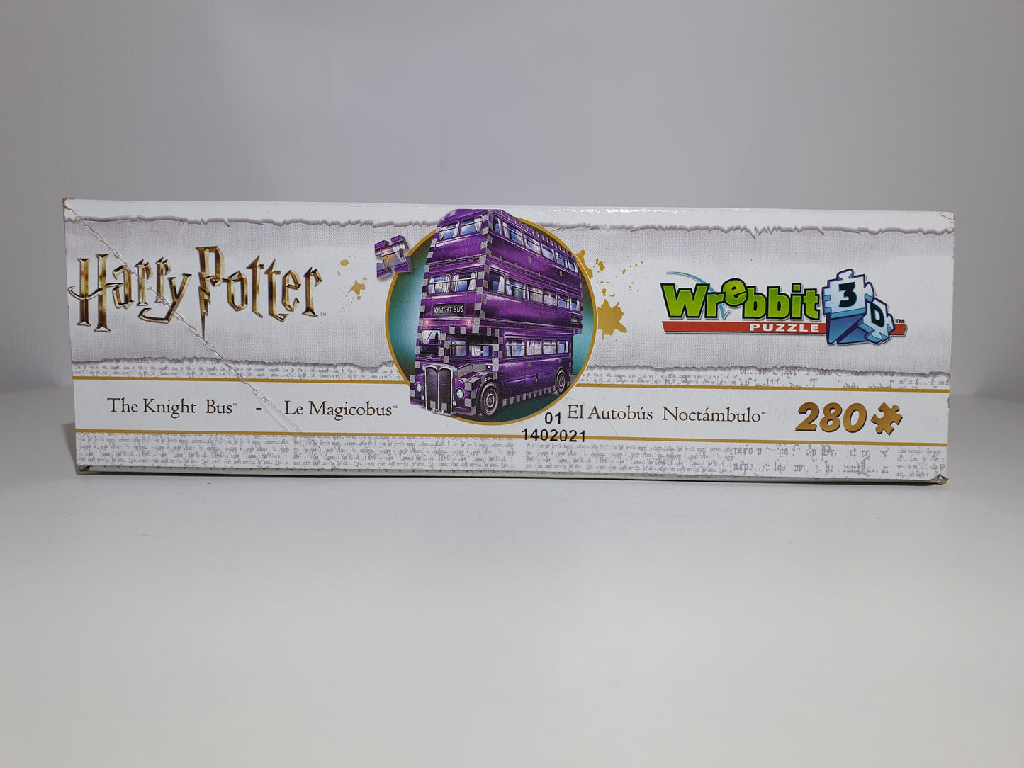 PUZZLE 3D 280 PIECES - HARRY POTTER - LE MAGICOBUS - NEUF