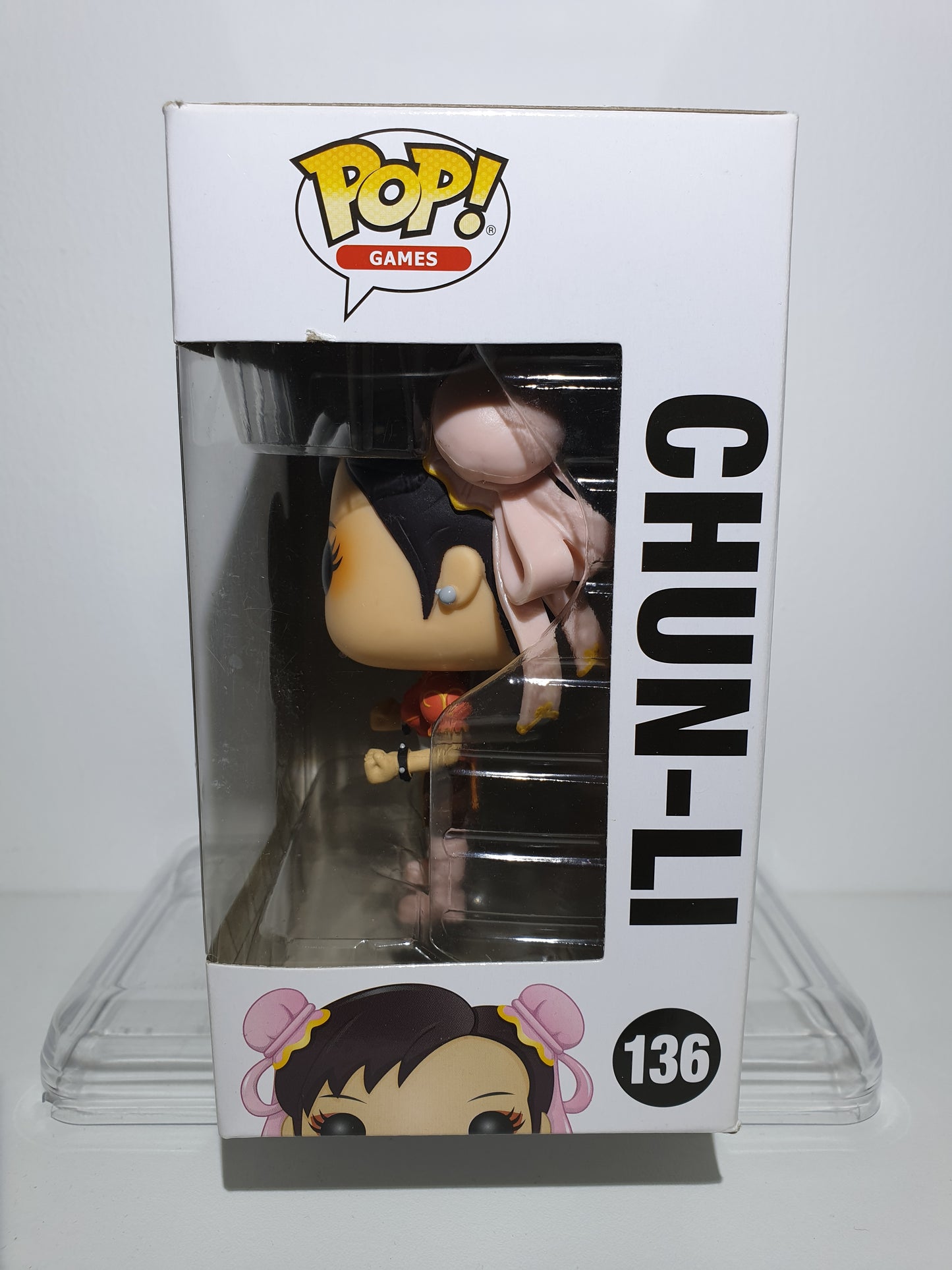 FUNKO POP 136 - STREET FIGHTER - CHUN-LI - OCCASION