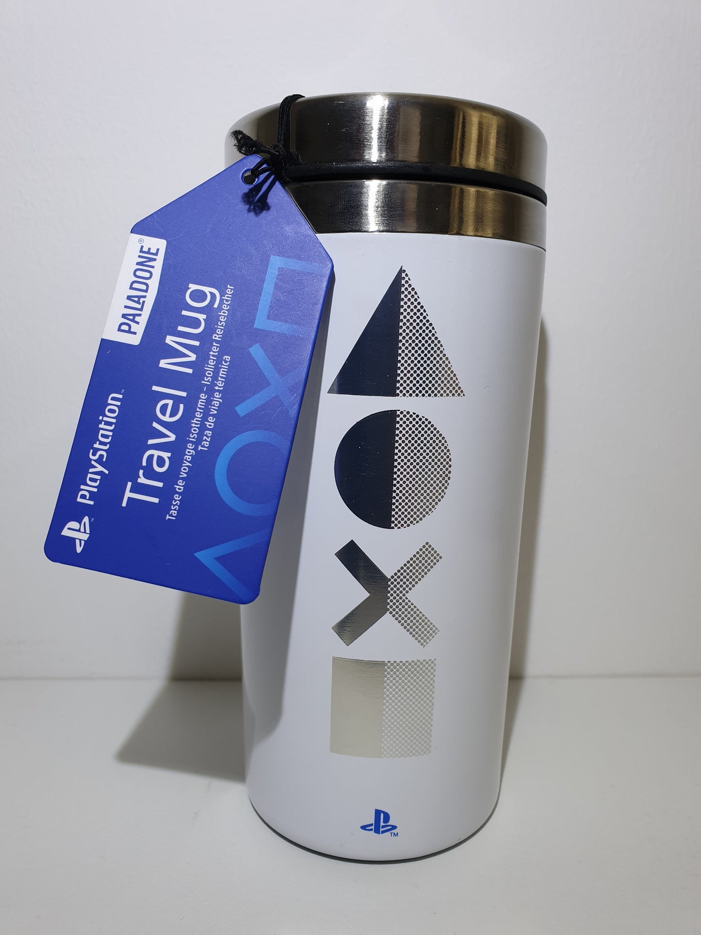 MUG ISOTHERME DE VOYAGE PLAYSTATION PS5 450 ML PALADONE - NEUF
