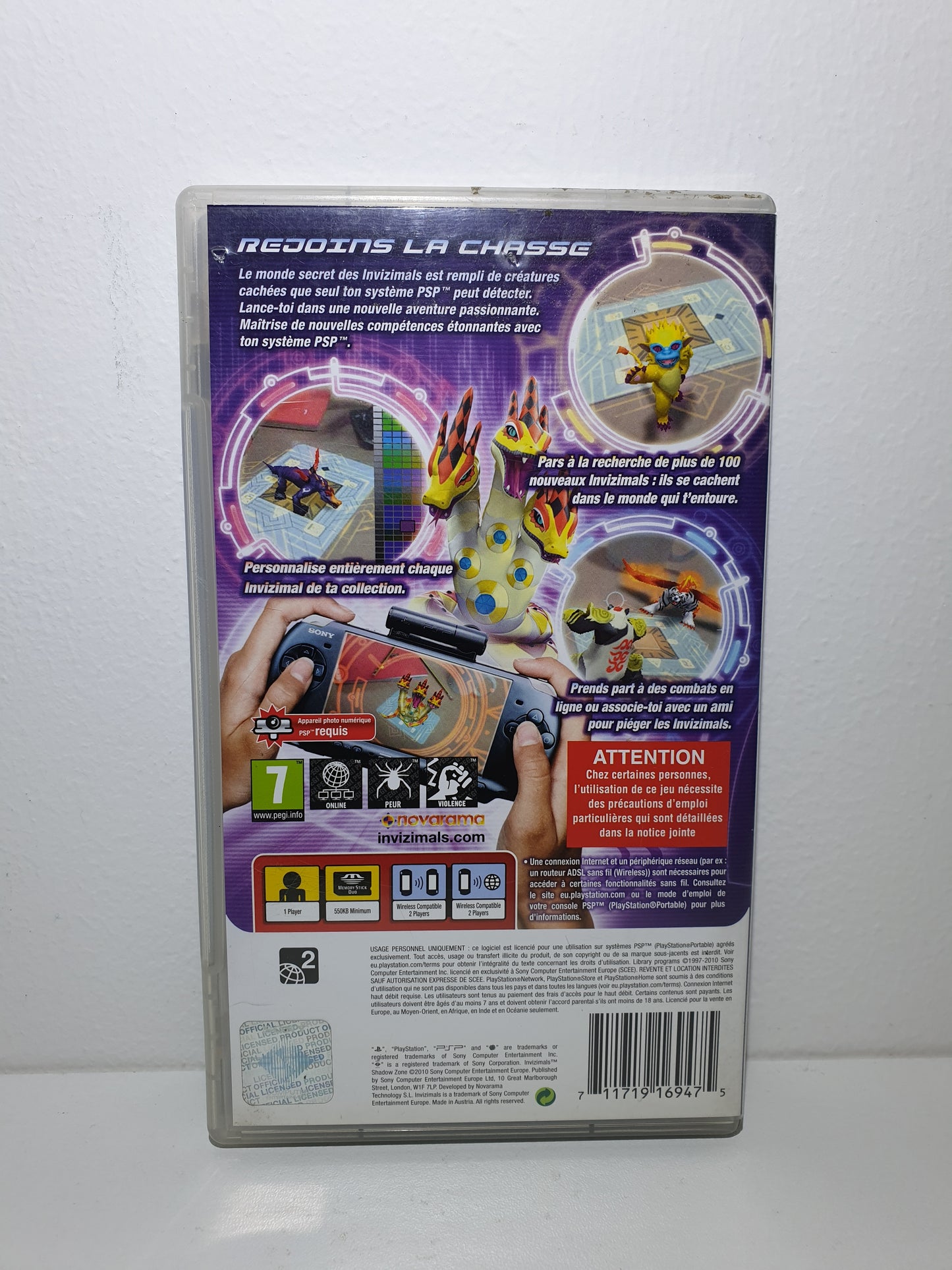 Invizimals : Shadow Zone PSP - Occasion bon état