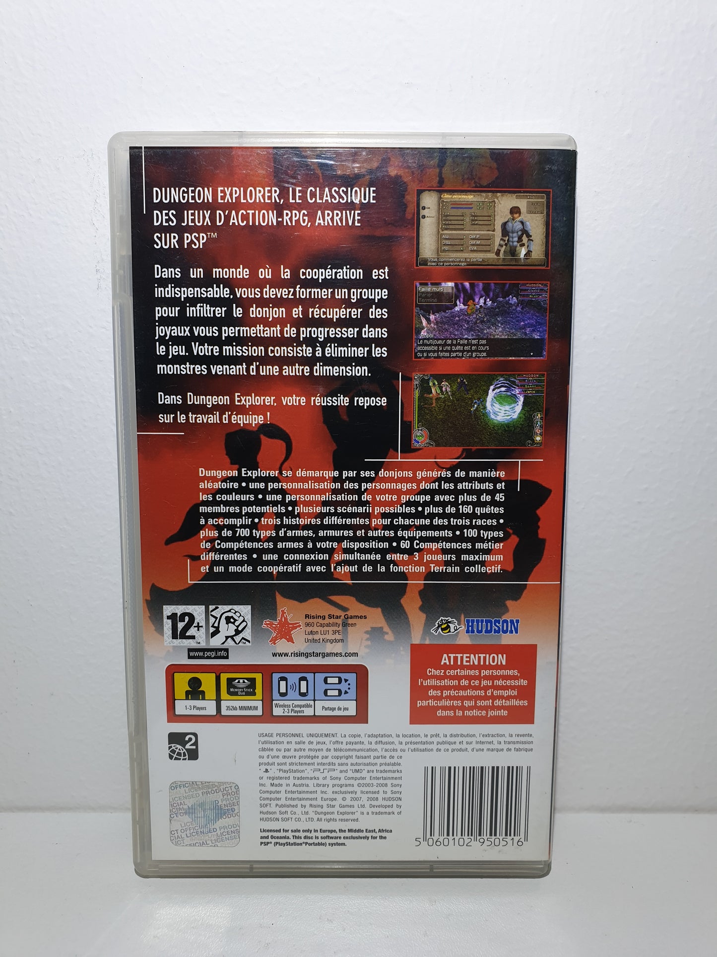 Dungeon Explorer PSP - Occasion très bon état