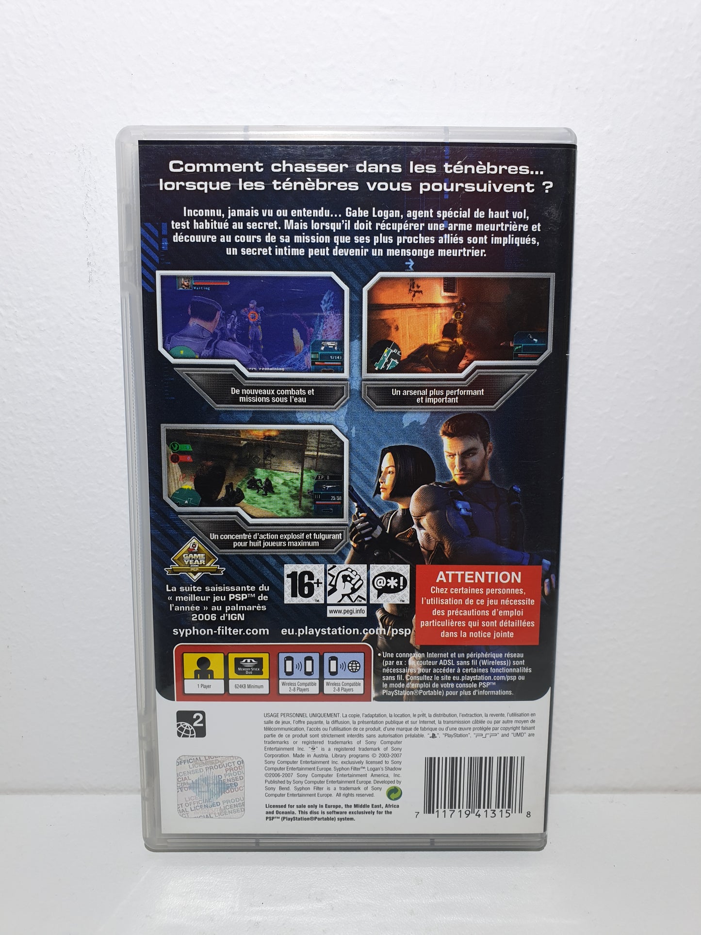 Syphon Filter : Logan's Shadow PSP - Occasion très bon état