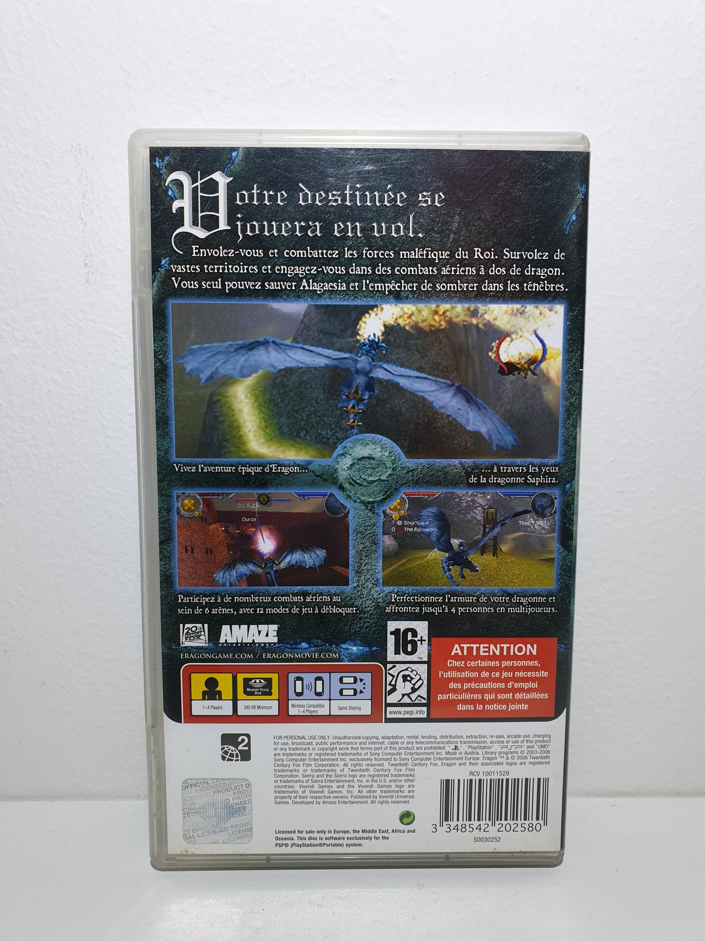 Eragon PSP - Occasion bon état