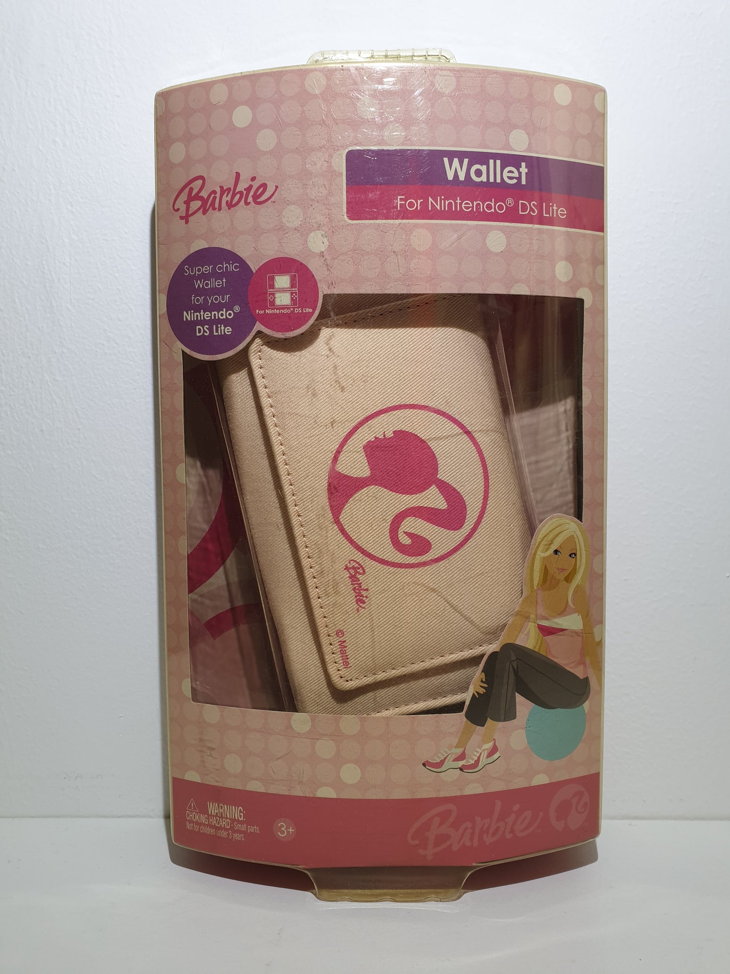 ETUI PORTEFEUILLE OFFICIEL BARBIE - POUR DS LITE - NEUF SOUS BLISTER