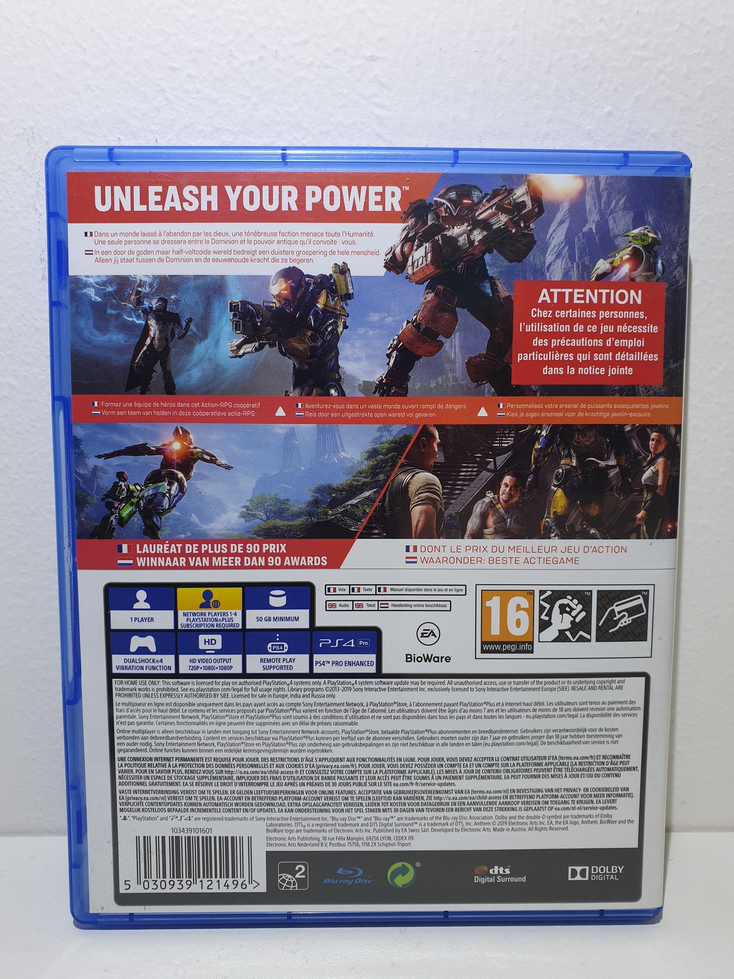 Anthem PS4 - Occasion très bon état