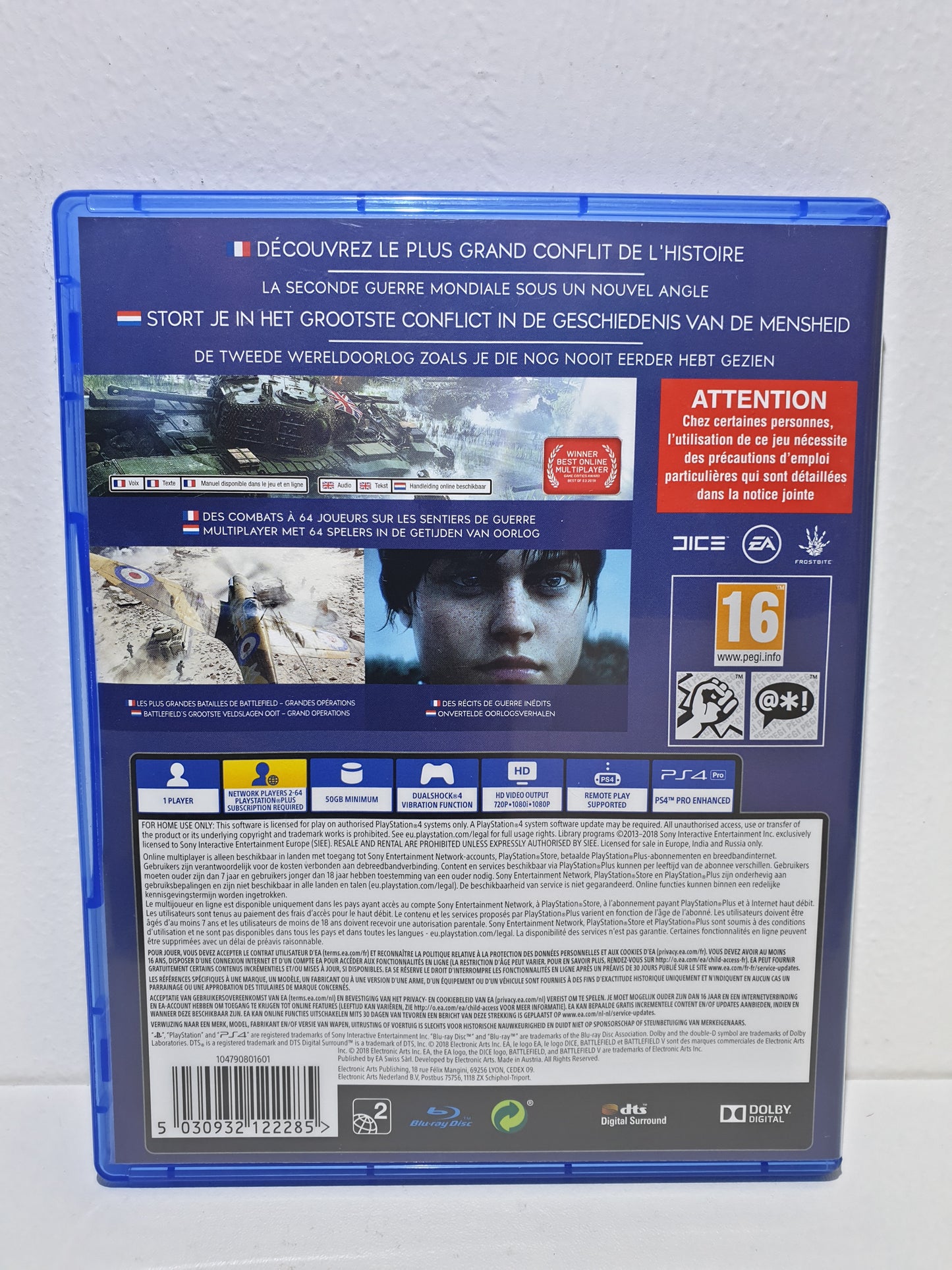 Battlefield V PS4 - Occasion très bon état