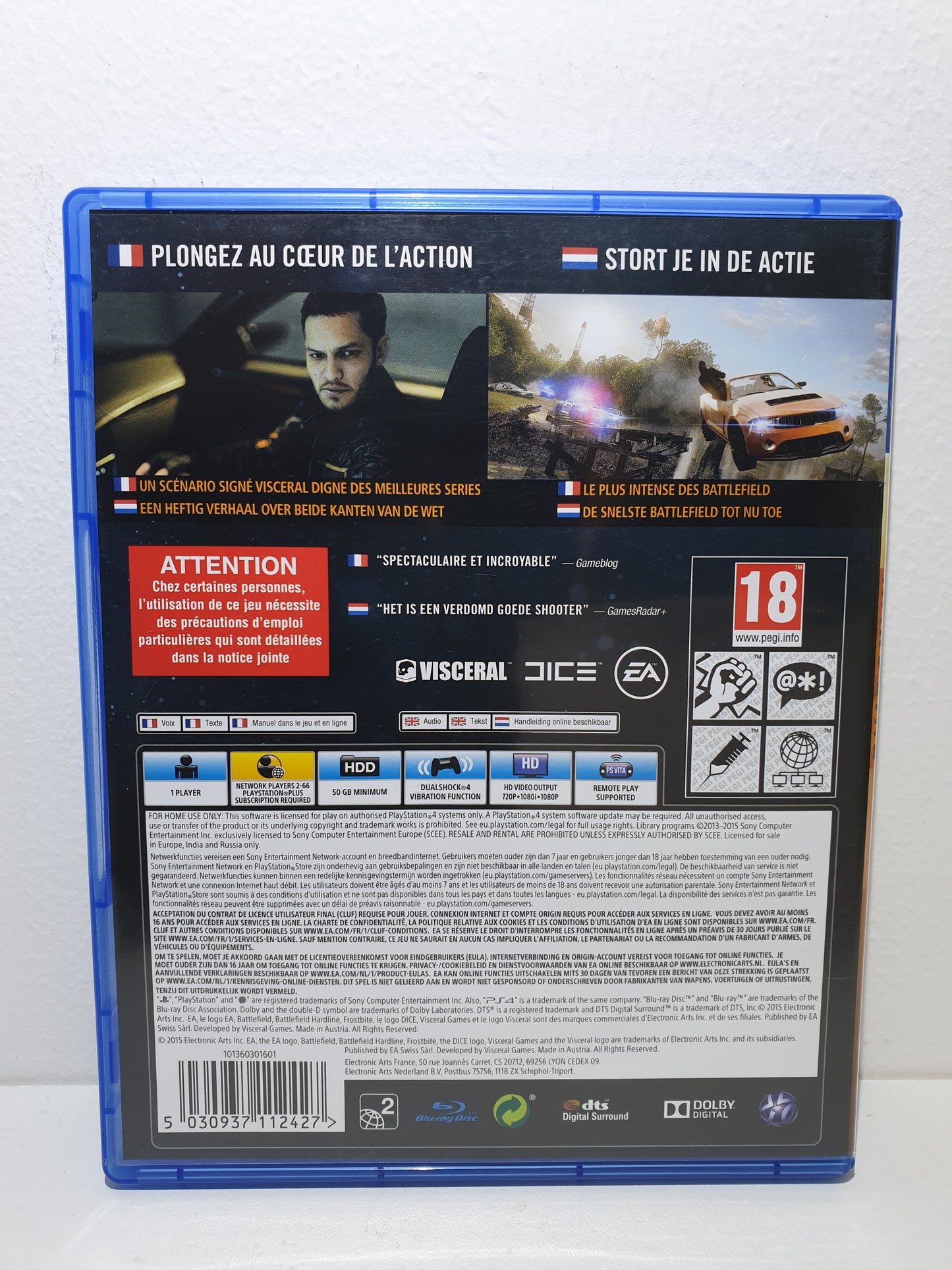 Battlefield Hardline PS4 - Occasion très bon état