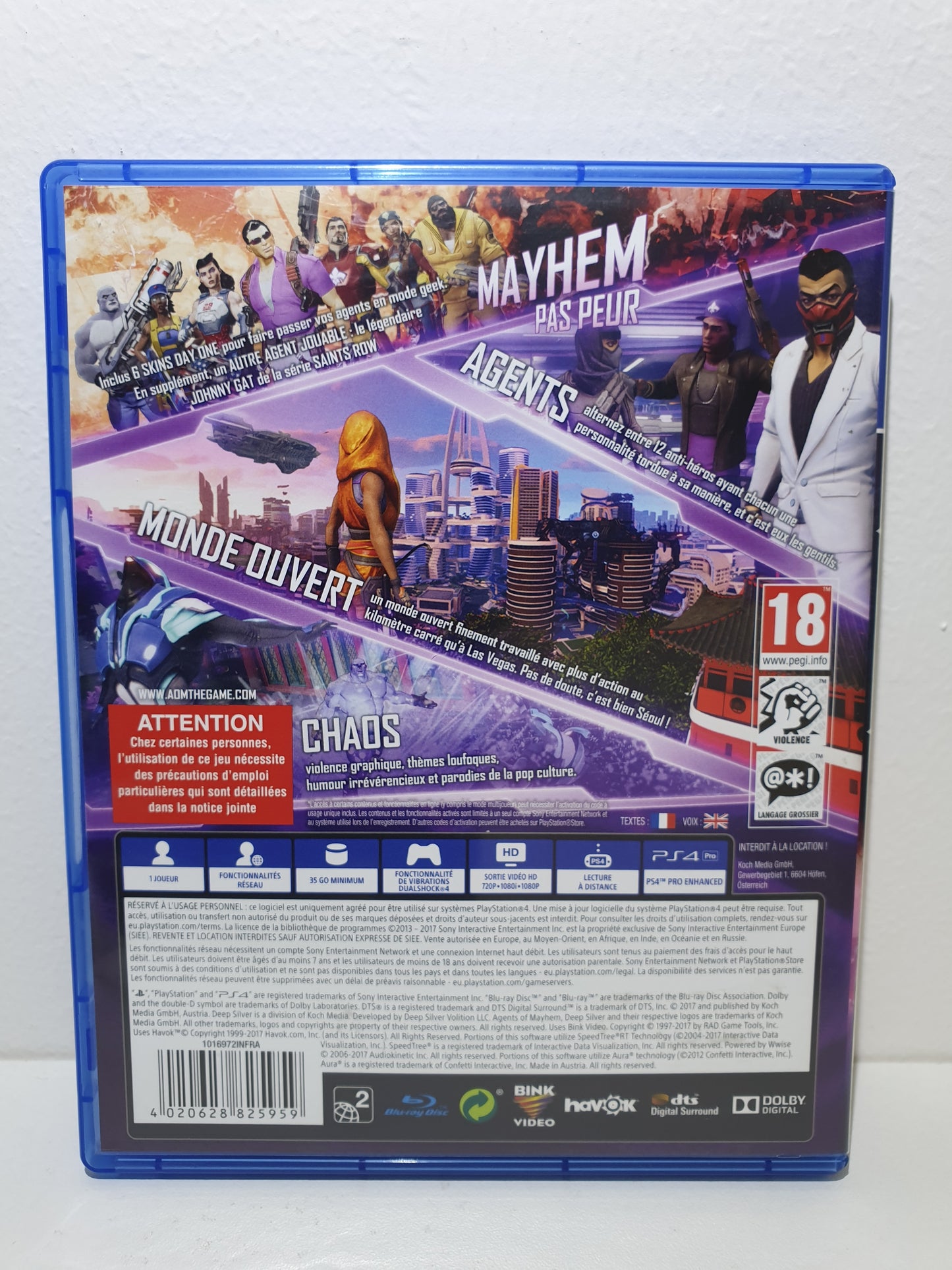 Agents of Mayhem PS4 - Occasion très bon état