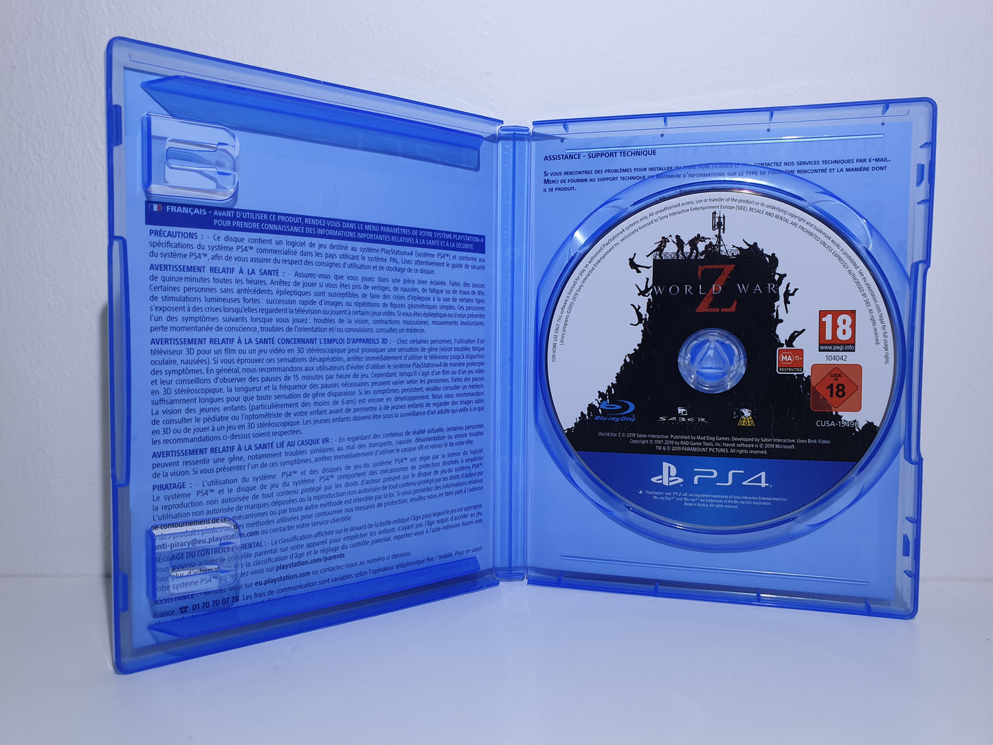 World War Z PS4 - Occasion bon état