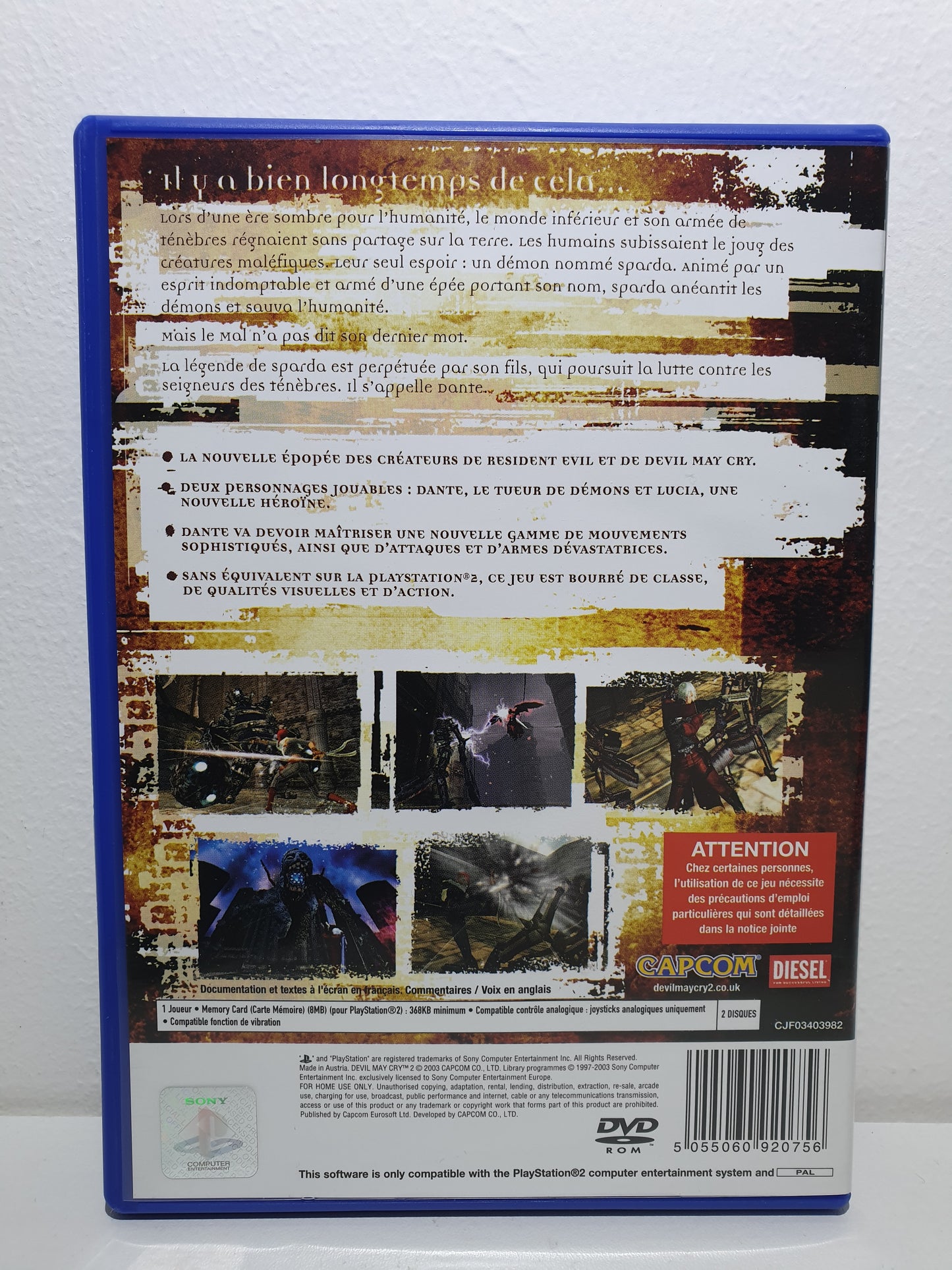Devil May Cry 2 PS2 - Occasion excellent état