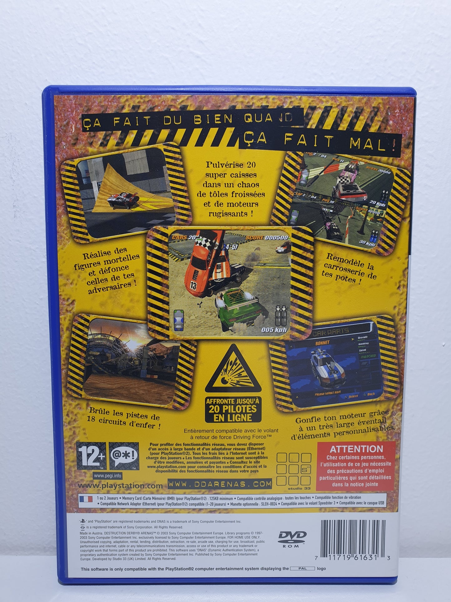 Destruction Derby Arenas PS2 - Occasion excellent état