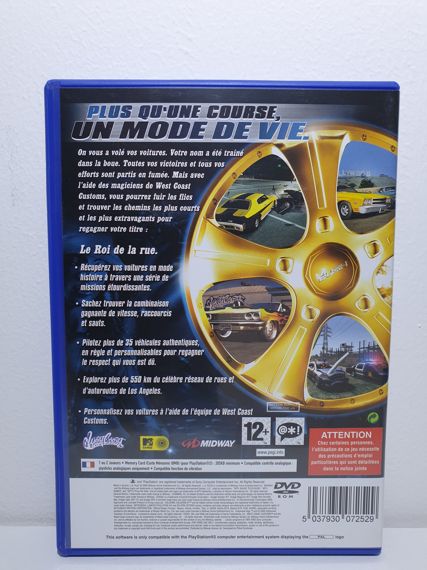 L.A. Rush PS2 - Occasion excellent état