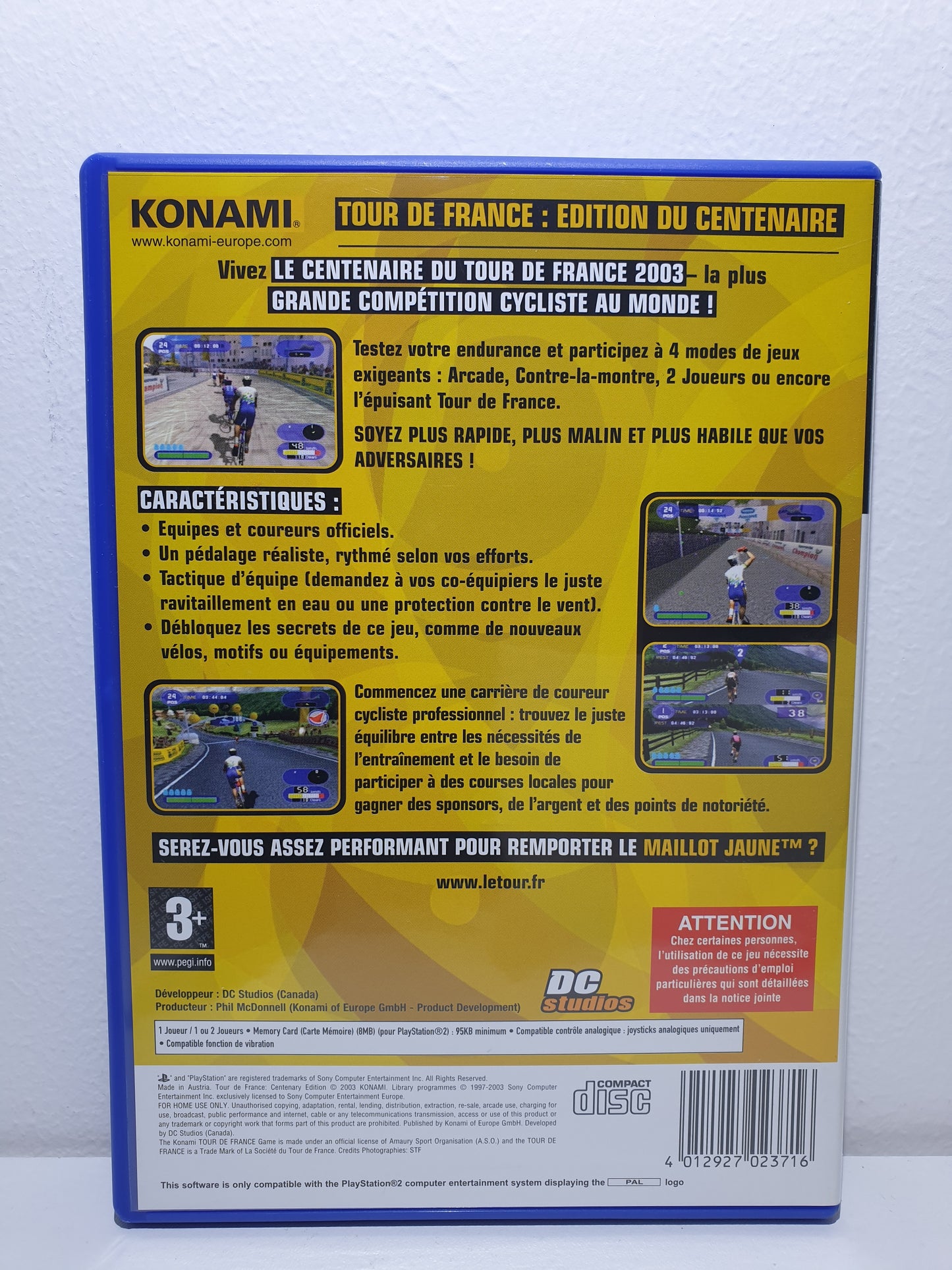 Tour de France : Centenary Edition PS2 - Occasion excellent état