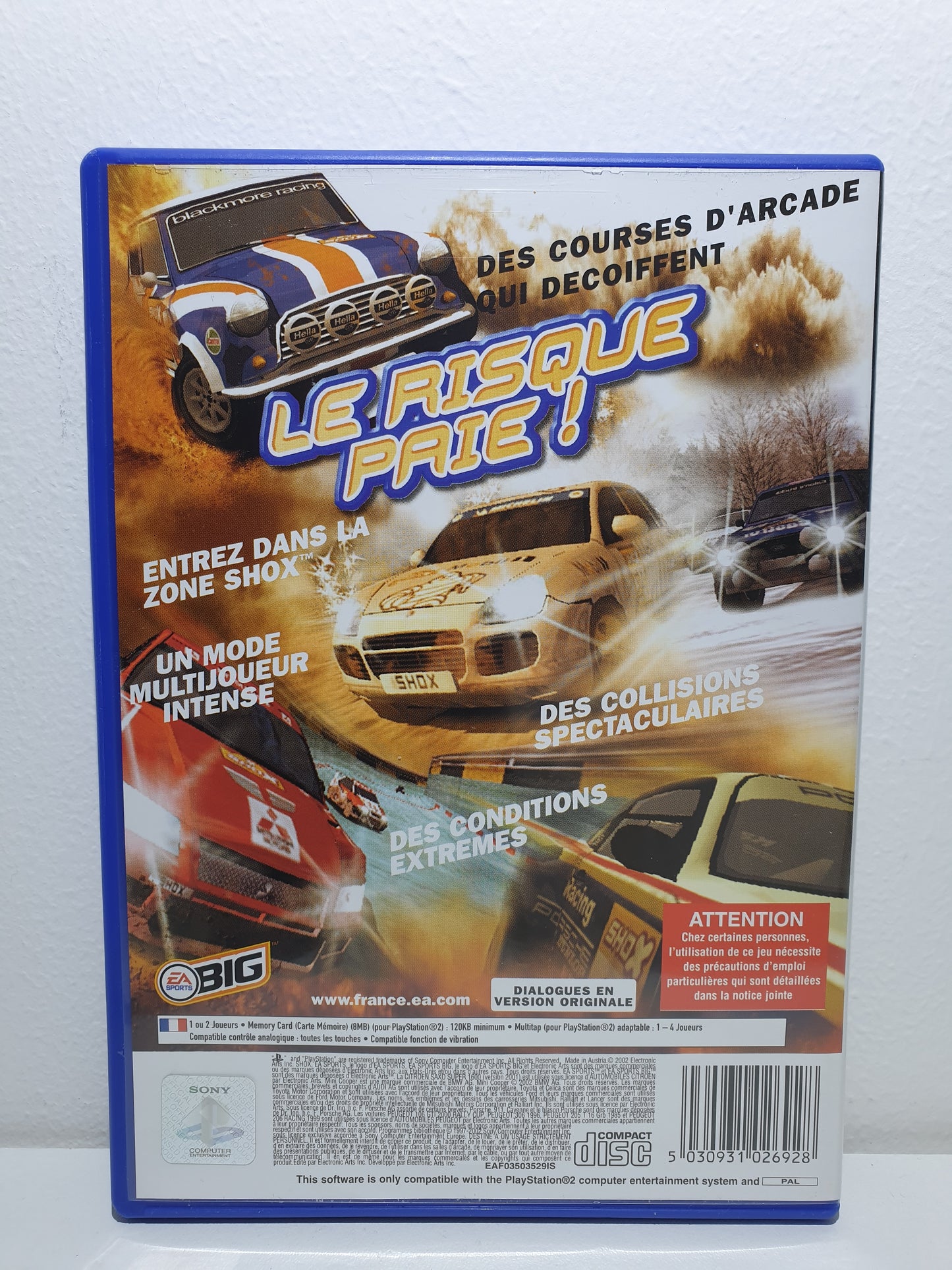 Shox : Extreme Rally PS2 - Occasion excellent état