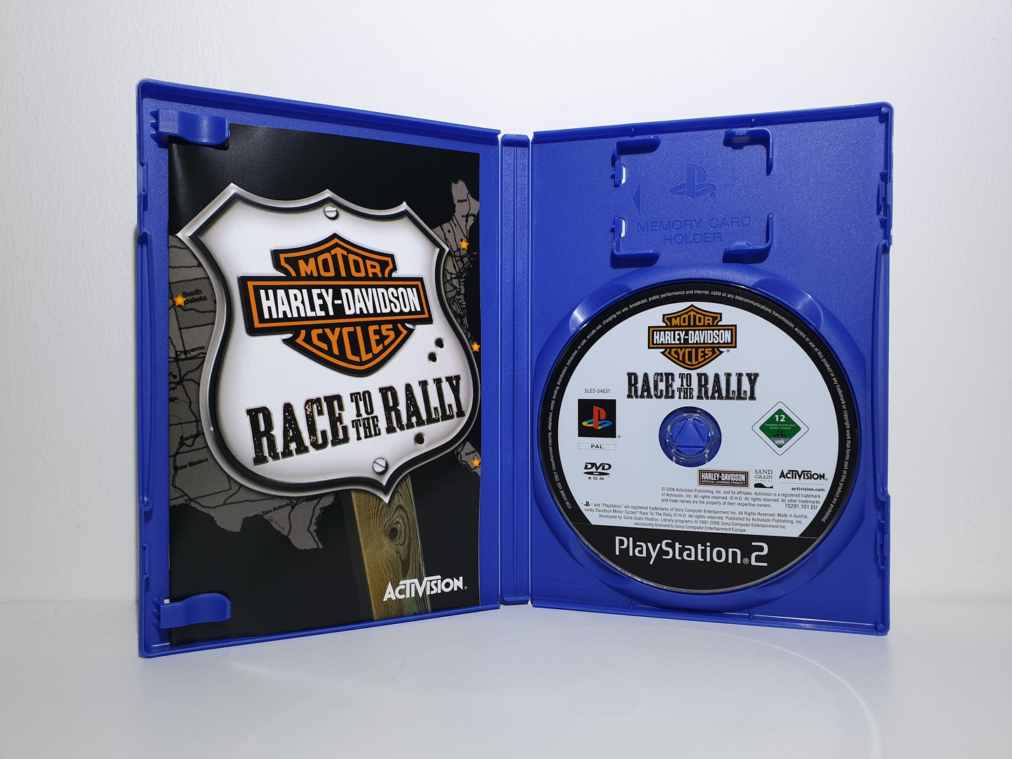 Harley Davidson Motor Cycles Race To The Rally PS2 - Occasion excellent état