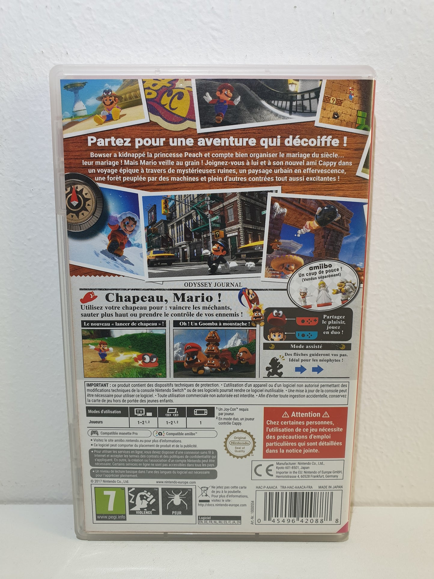 Super Mario Odyssey Switch - Occasion excellent état