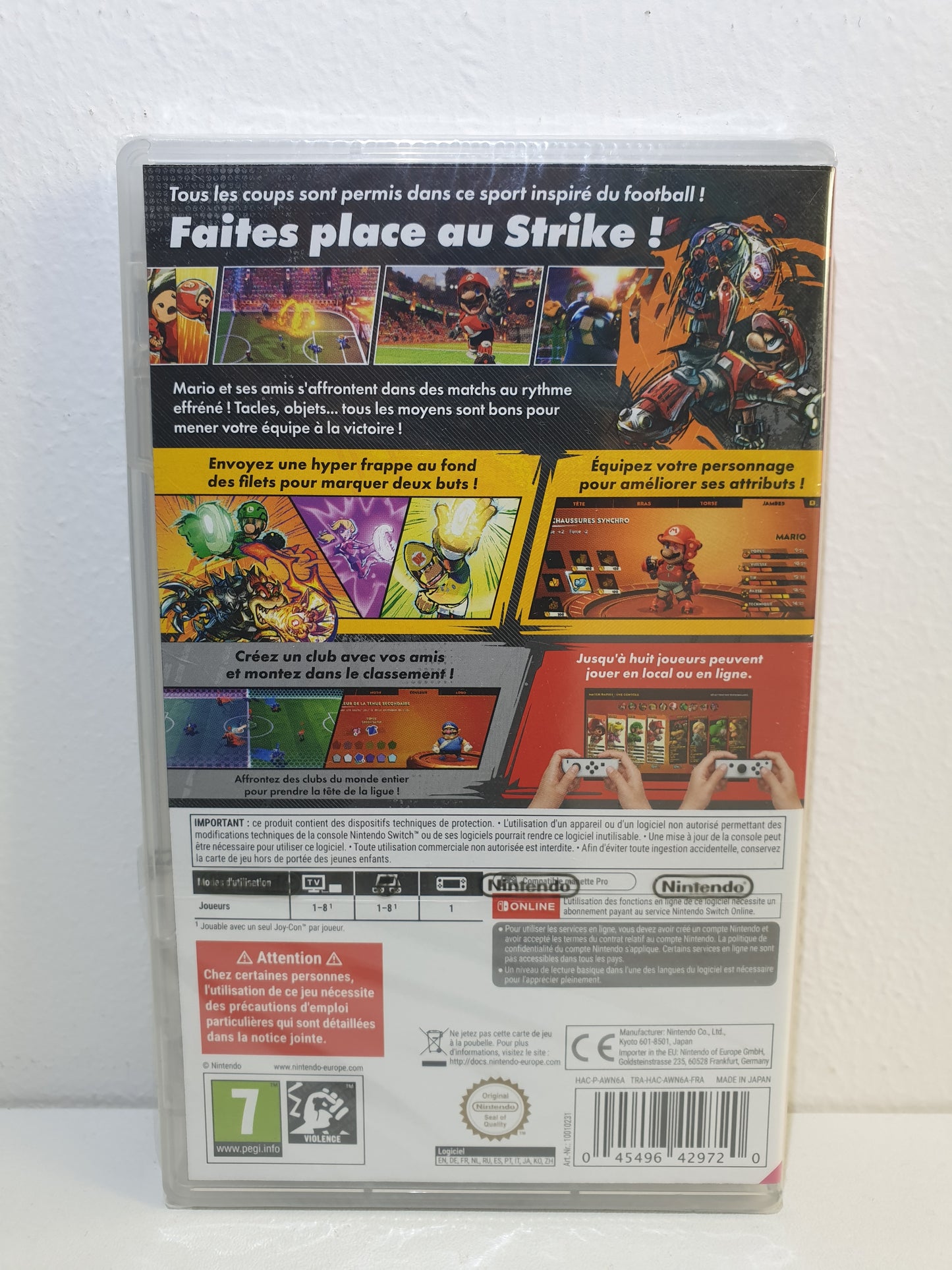 Mario Strikers : Battle League Football Switch - Neuf sous blister