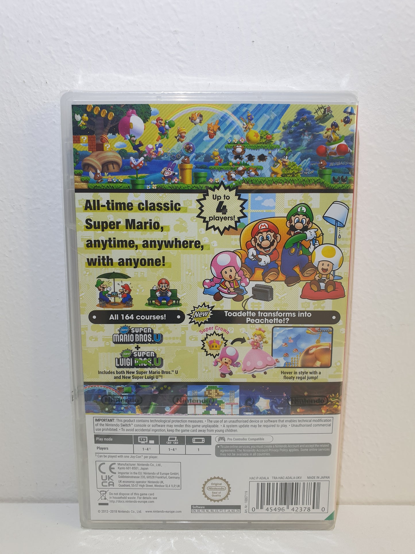 New Super Mario Bros. U Deluxe Switch - Neuf sous blister