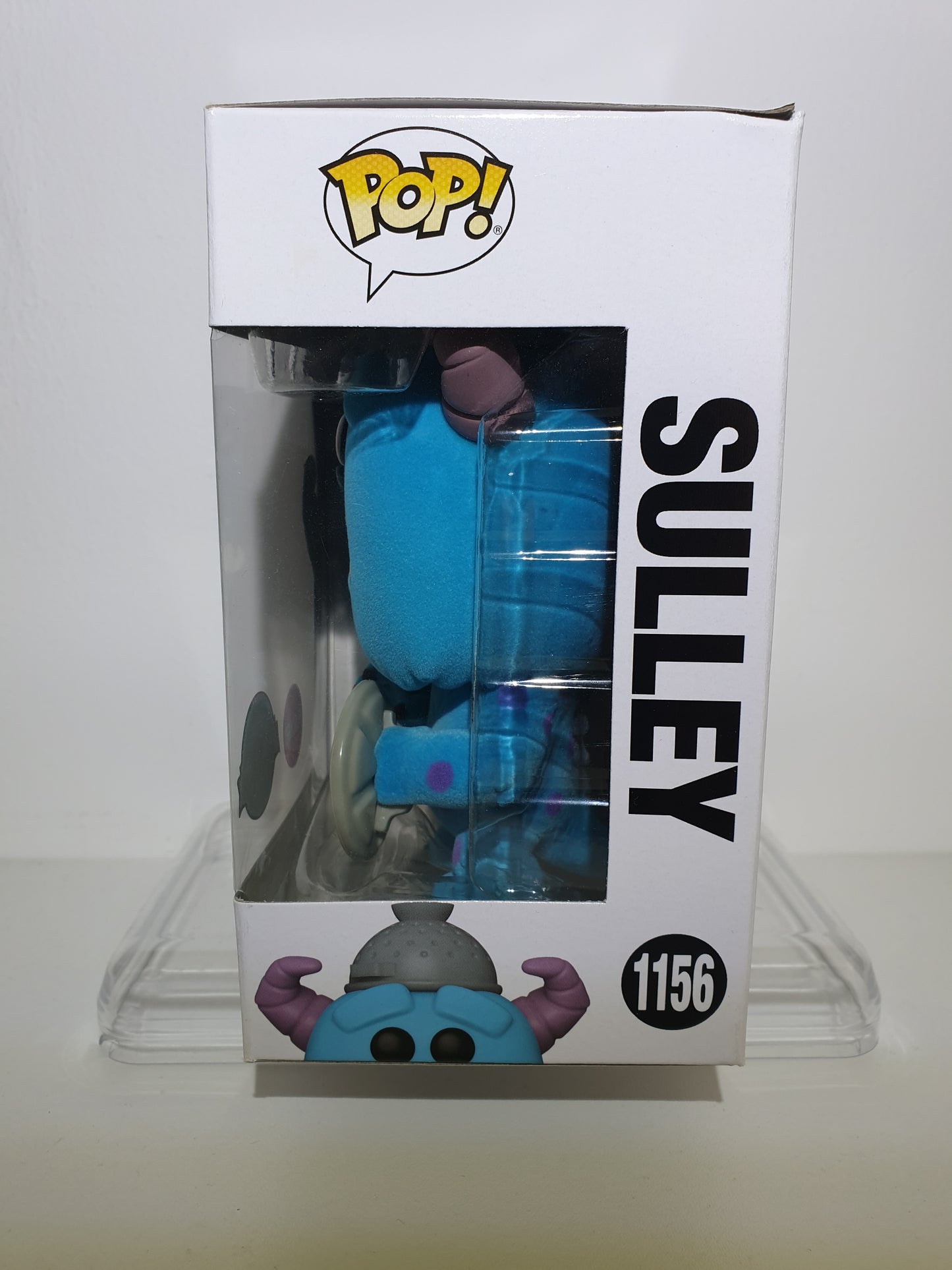 FUNKO POP 1156 - DISNEY PIXAR MONSTERS - SULLEY - FLOCKED - SPECIAL EDITION - OCCASION