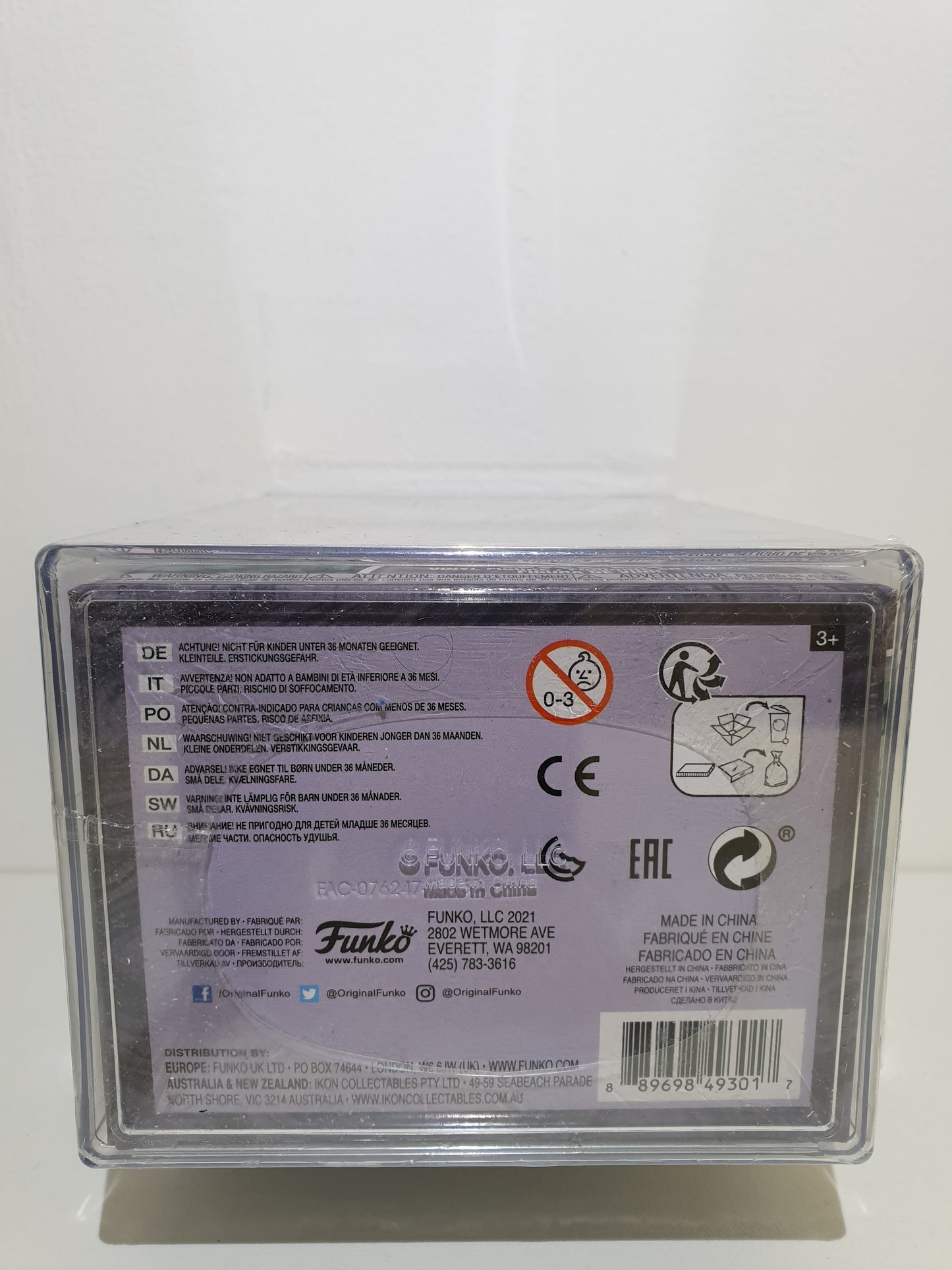 FUNKO POP 08 - DISNEY - SALLY - ART SERIES - DANS COFFRET RIGIDE POP STACKS NEUF SOUS BLISTER