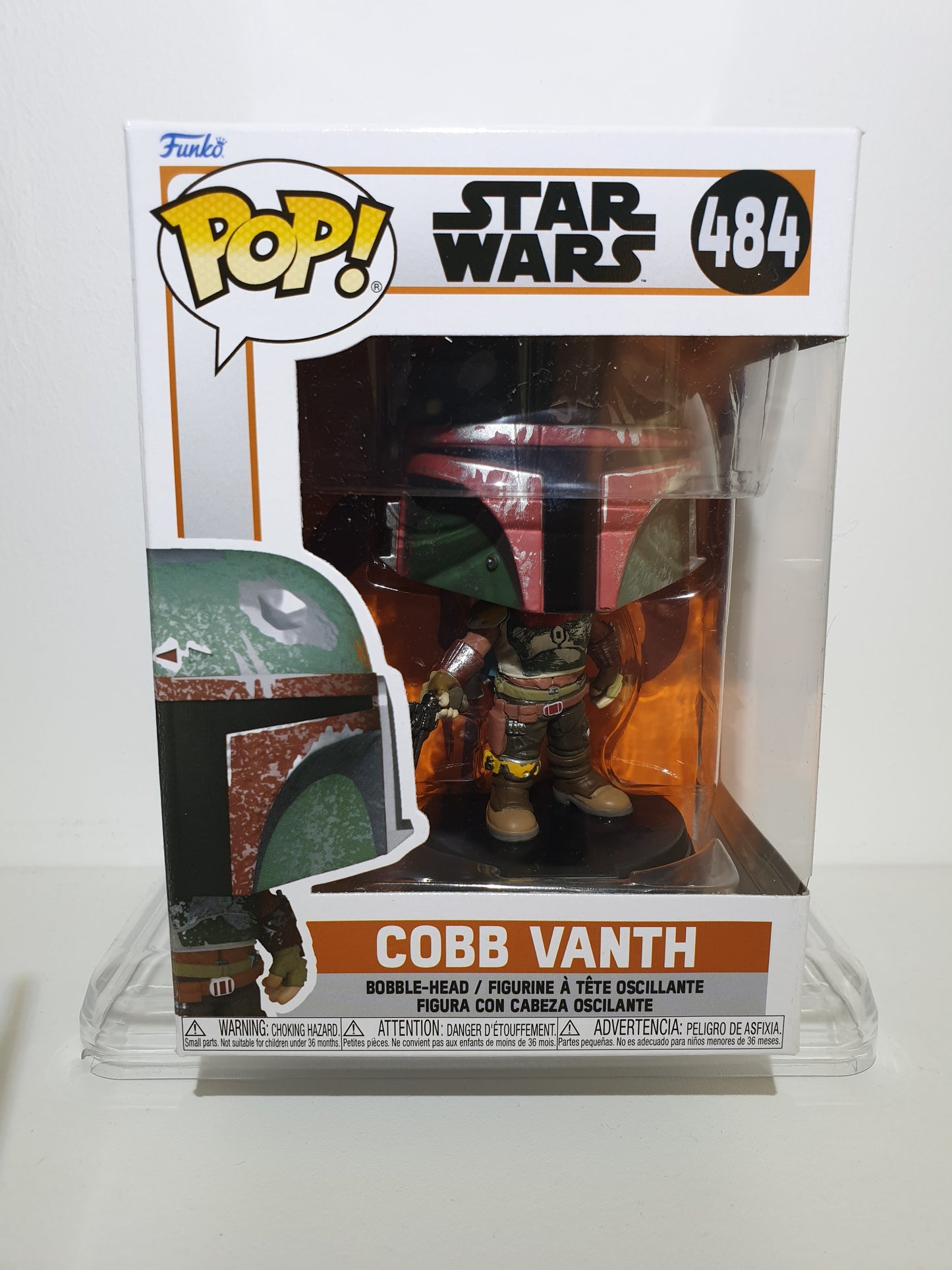 FUNKO POP 484 - STAR WARS - THE MANDALORIAN - COBB VANTH - NEUF