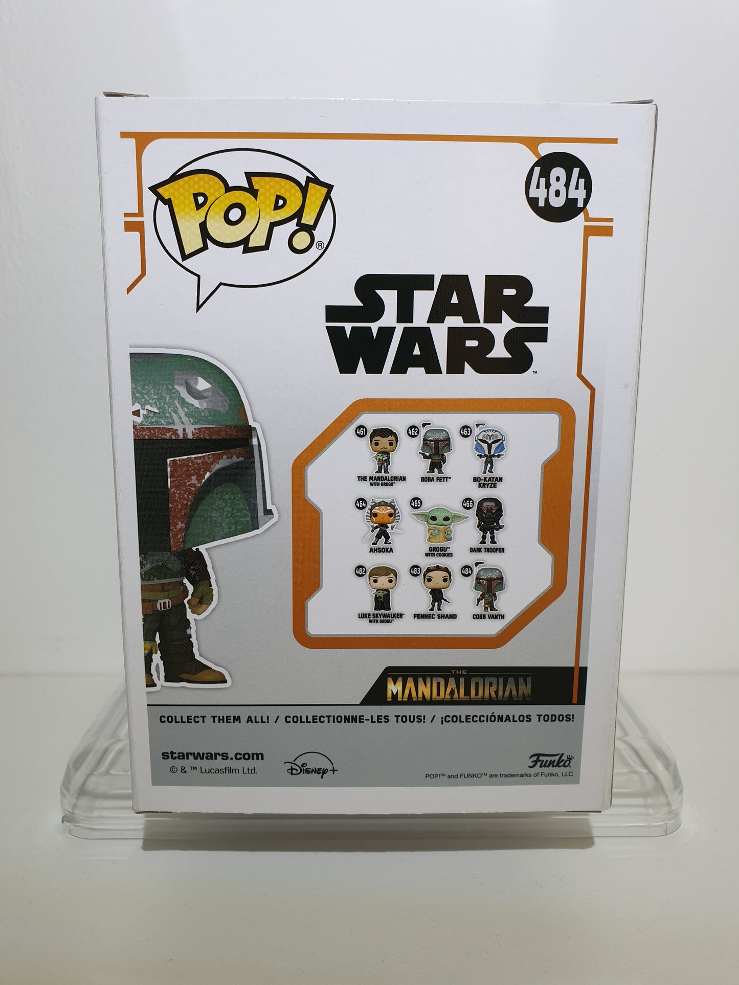 FUNKO POP 484 - STAR WARS - THE MANDALORIAN - COBB VANTH - NEUF