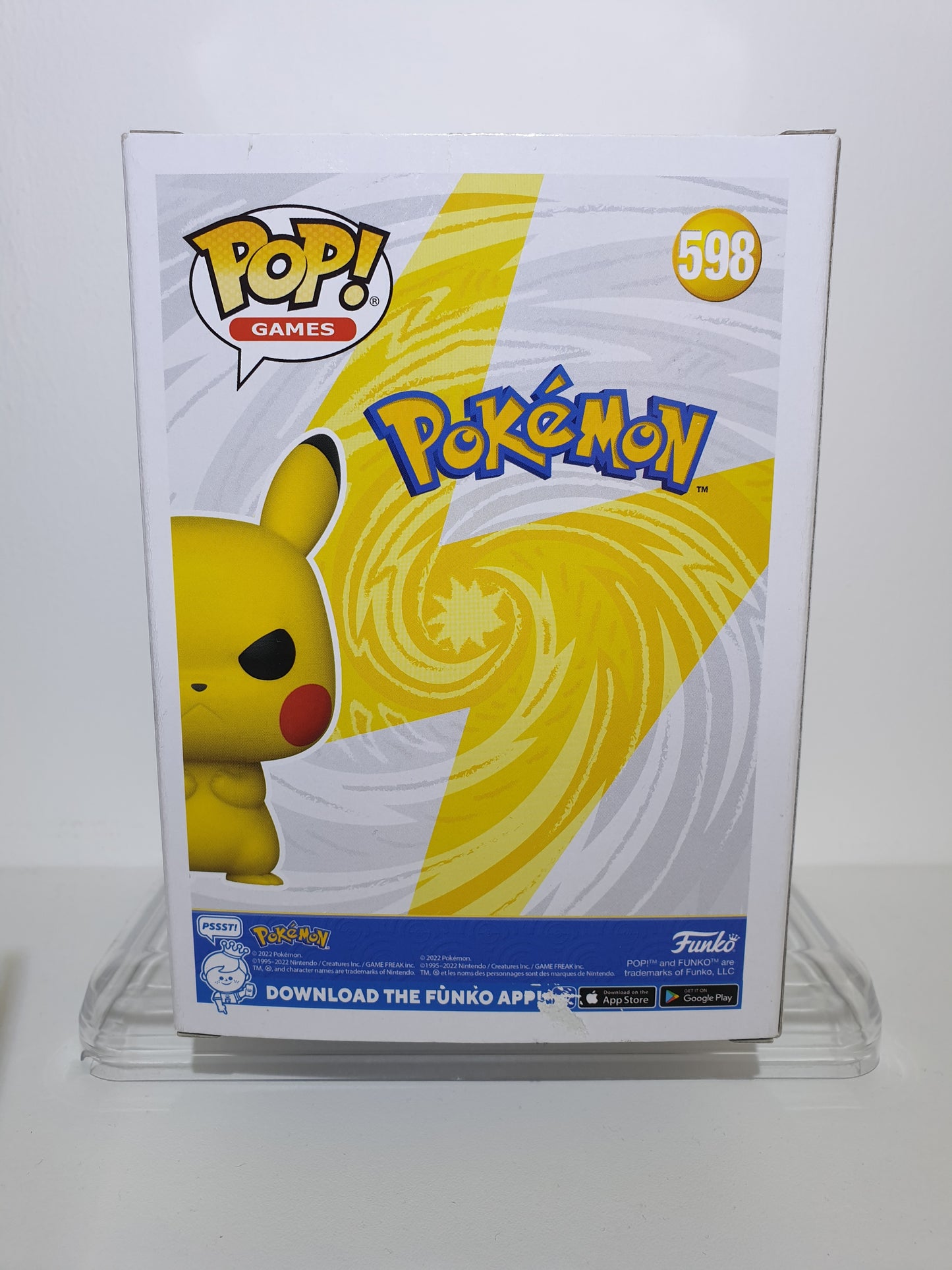 FUNKO POP 598 - POKEMON - PIKACHU - NEUF
