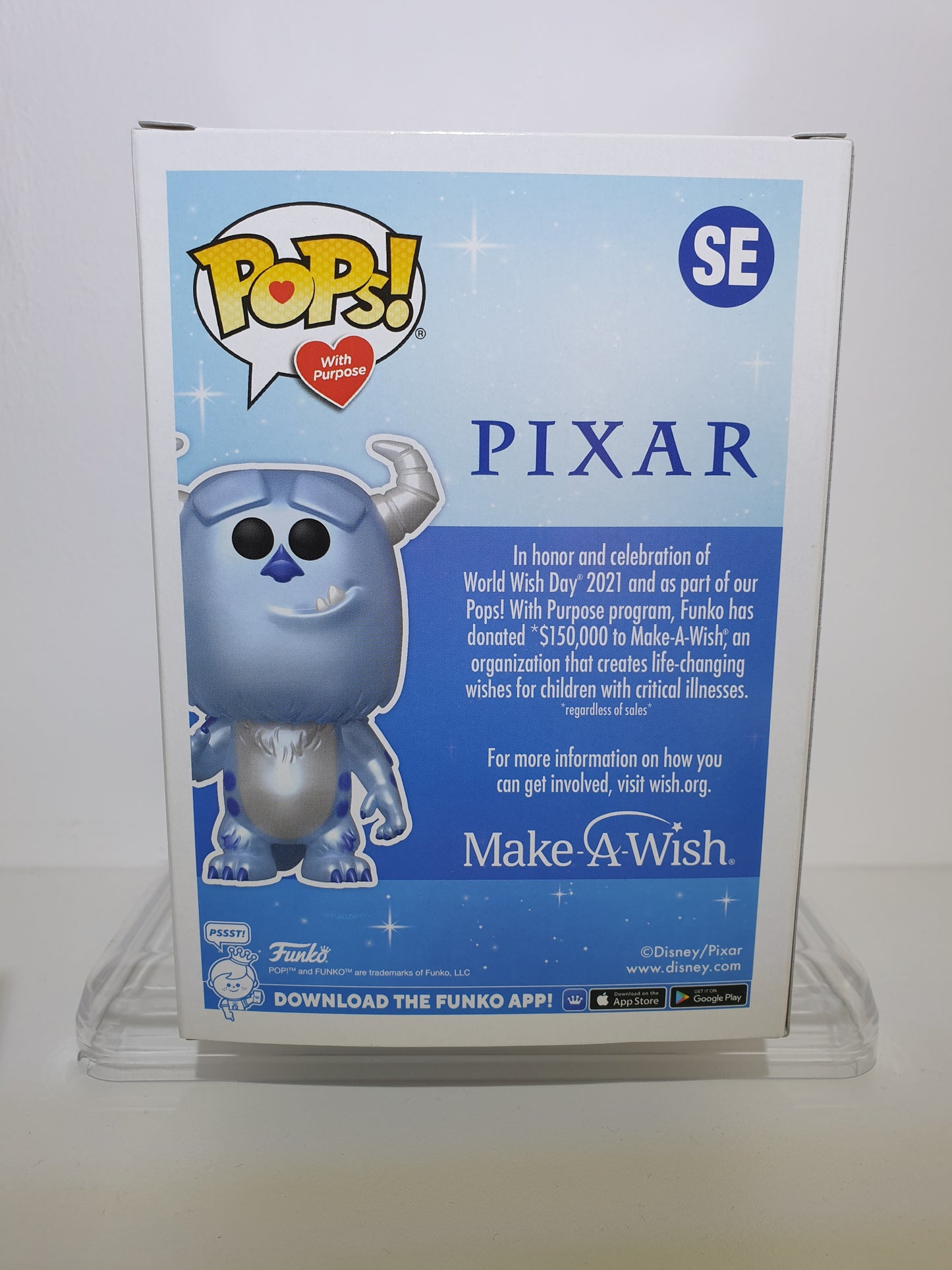 FUNKO POP SE - PIXAR - SULLEY - NEUF