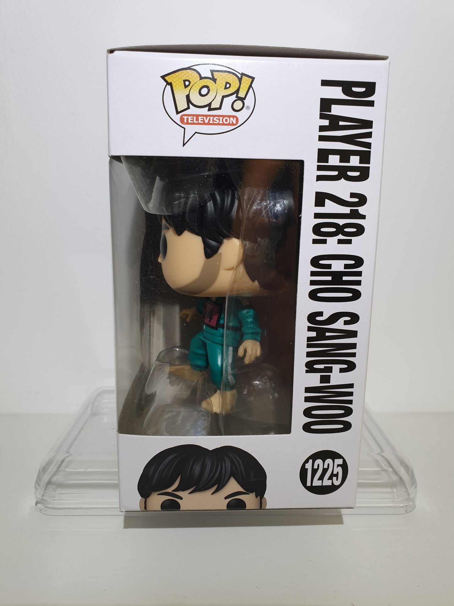 FUNKO POP 1225 - SQUID GAME - PLAYER 218 : CHO SANG-WOO - OCCASION