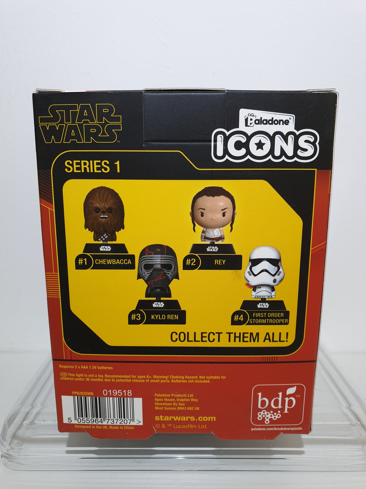 Paladone - Lampe Officielle Star Wars - Rey Icon Light - Neuf