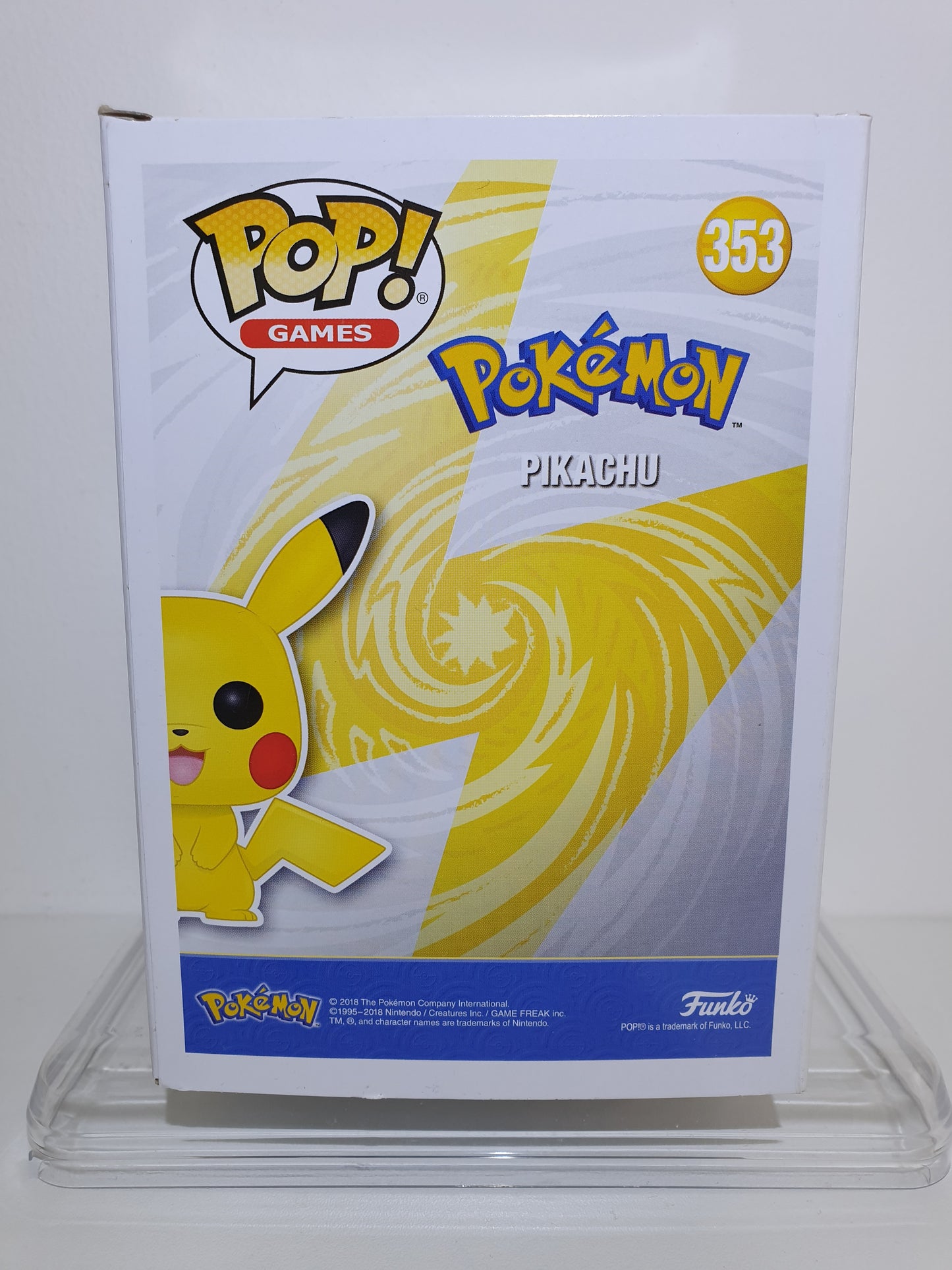 FUNKO POP 353 - POKEMON - PIKACHU - OCCASION