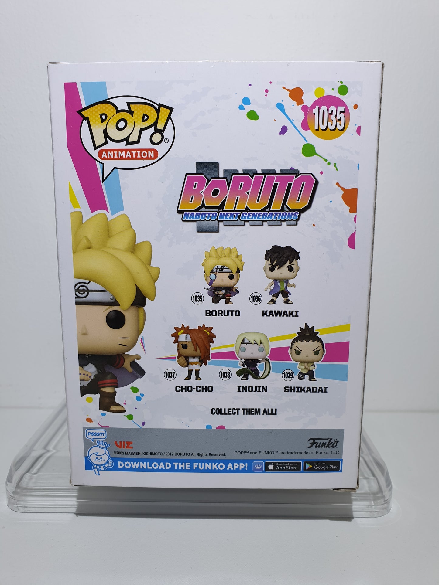 FUNKO POP 1035 - BORUTO - NARUTO NEXT GENERATIONS - BORUTO - OCCASION