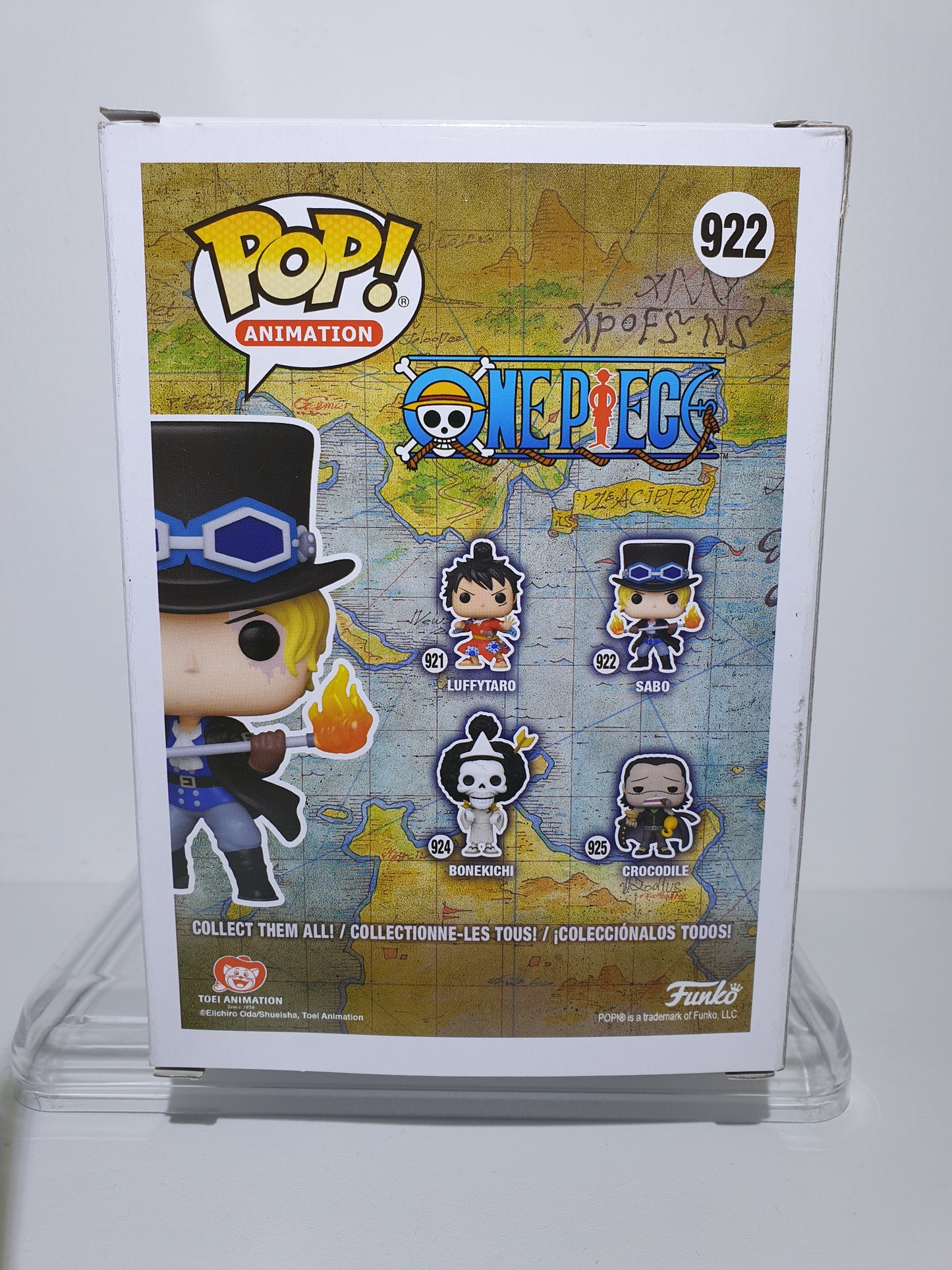 FUNKO POP 922 - ONE PIECE - SABO - OCCASION