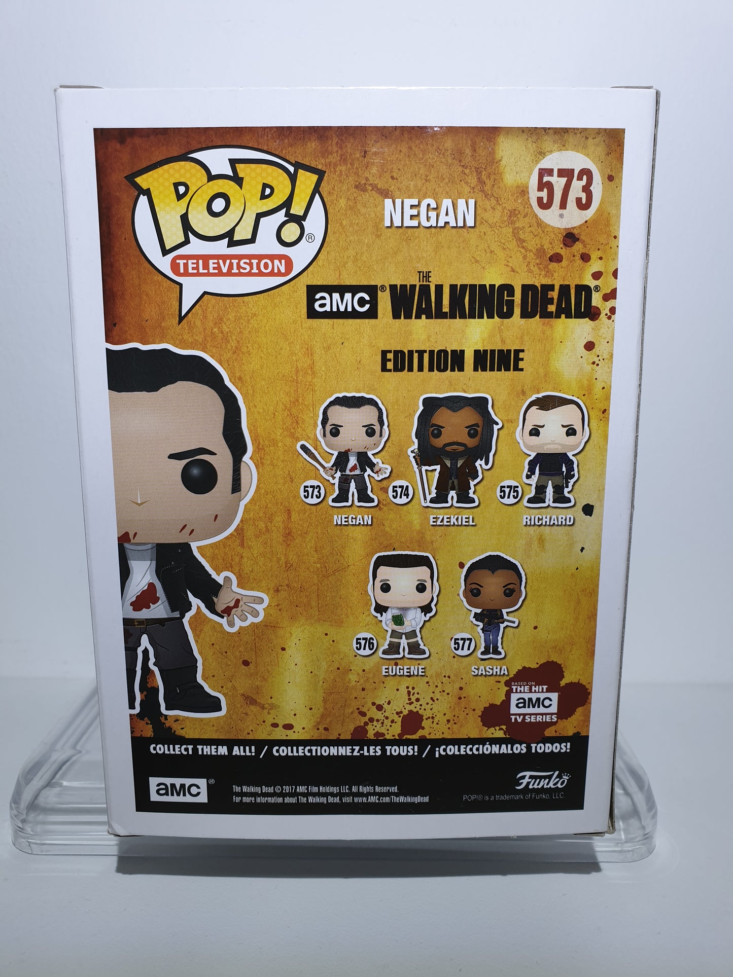 FUNKO POP 573 - THE WALKING DEAD - NEGAN - OCCASION